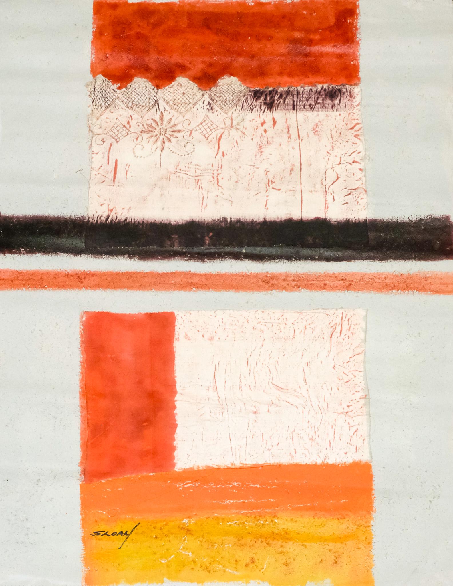 American School, Collage on Canvas (1 of 5)