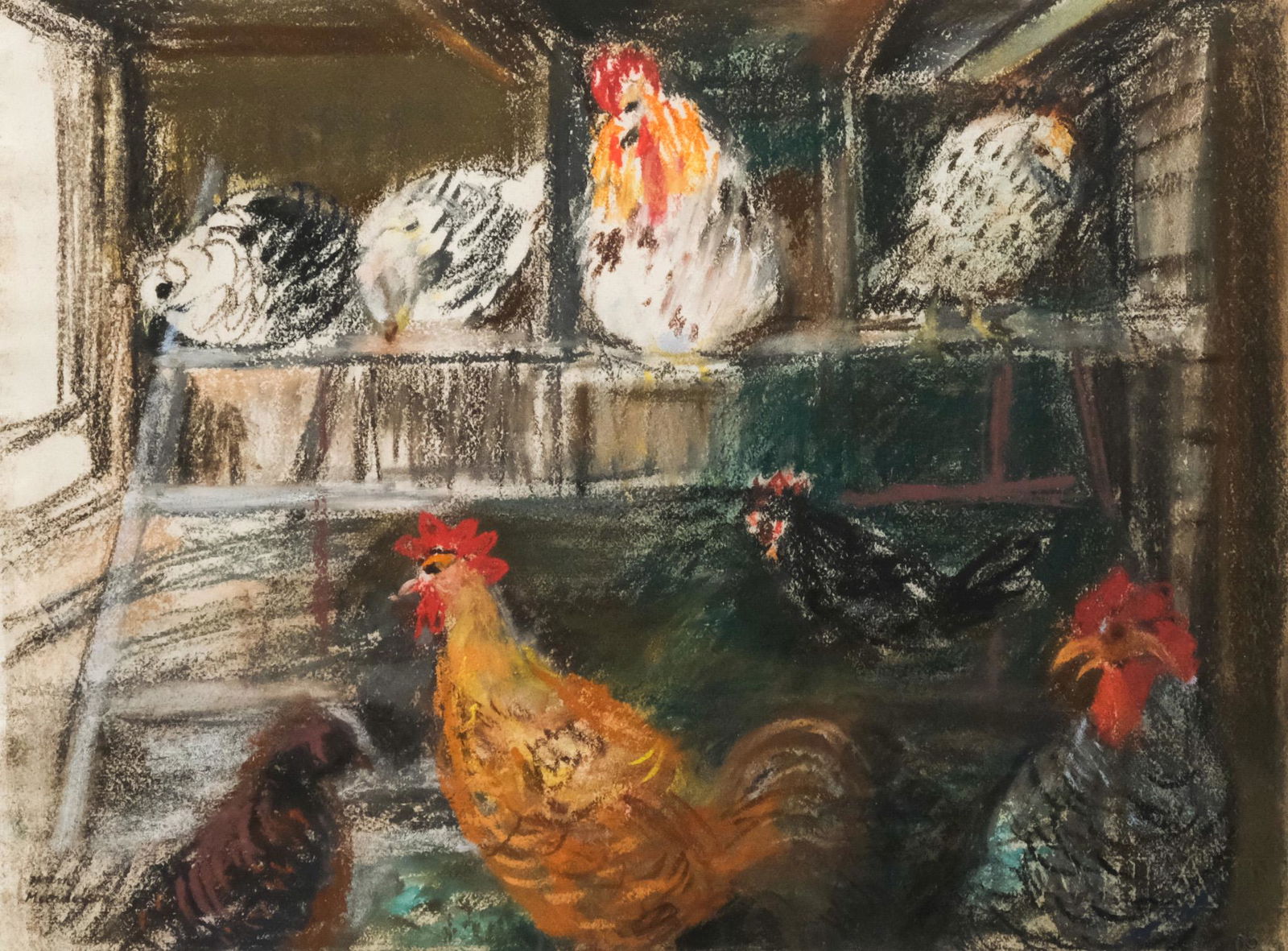 Haim Mendelson, "Chicken Roost" (1 of 4)