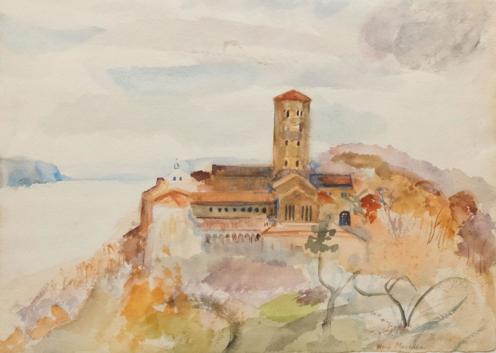 Haim Mendelson, "The Cloisters at Fort Tryon Park" (1 of 5)
