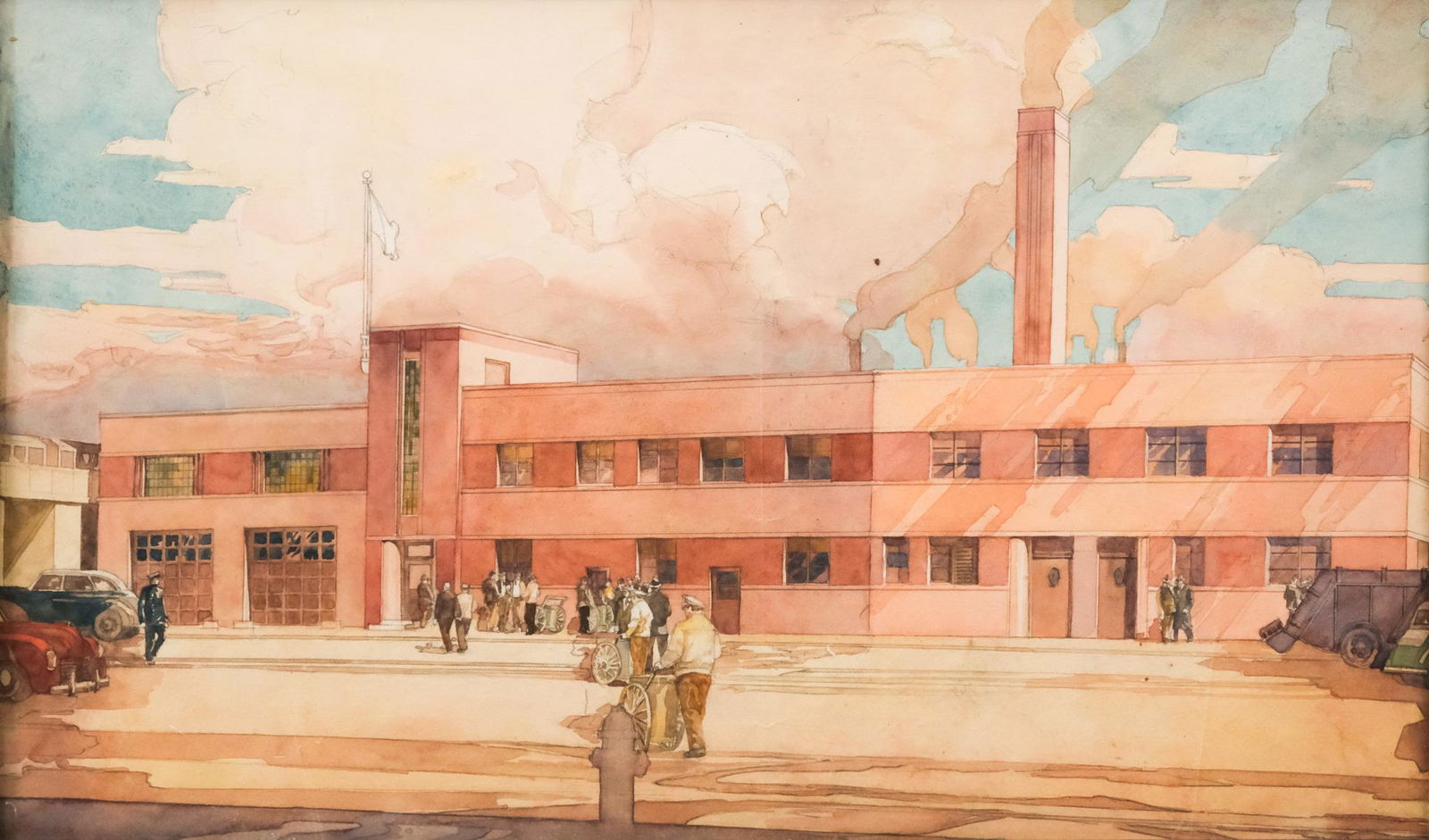 American School, Architectural Rendering (1 of 5)