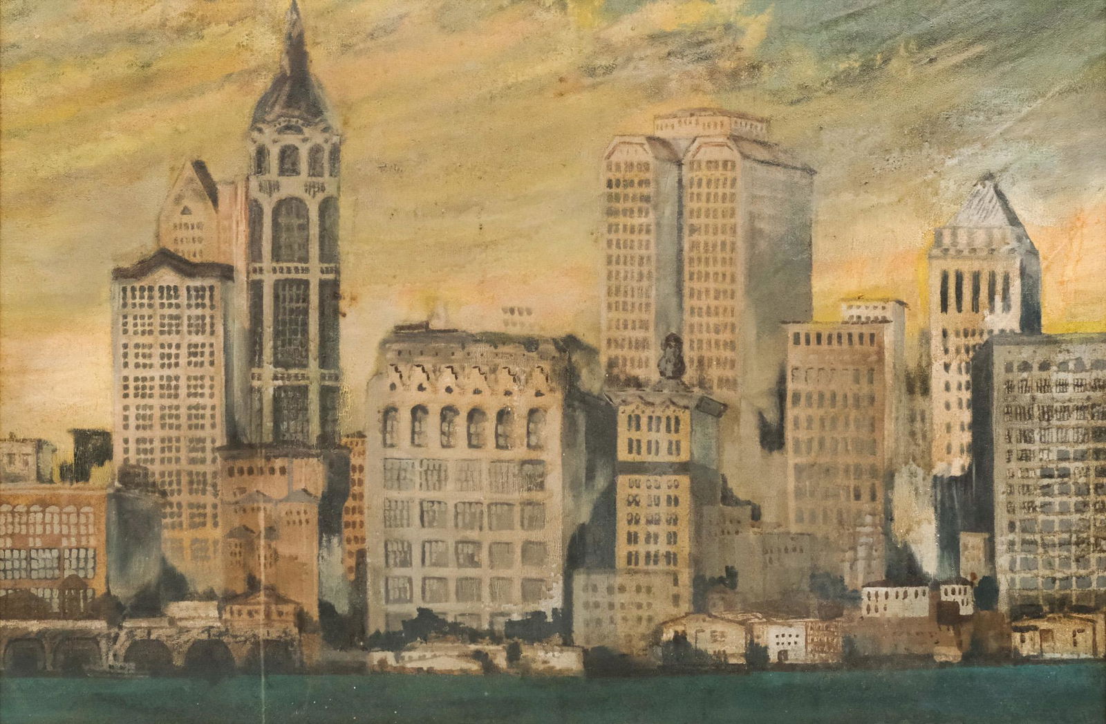 American School, New York City Skyline (1 of 5)