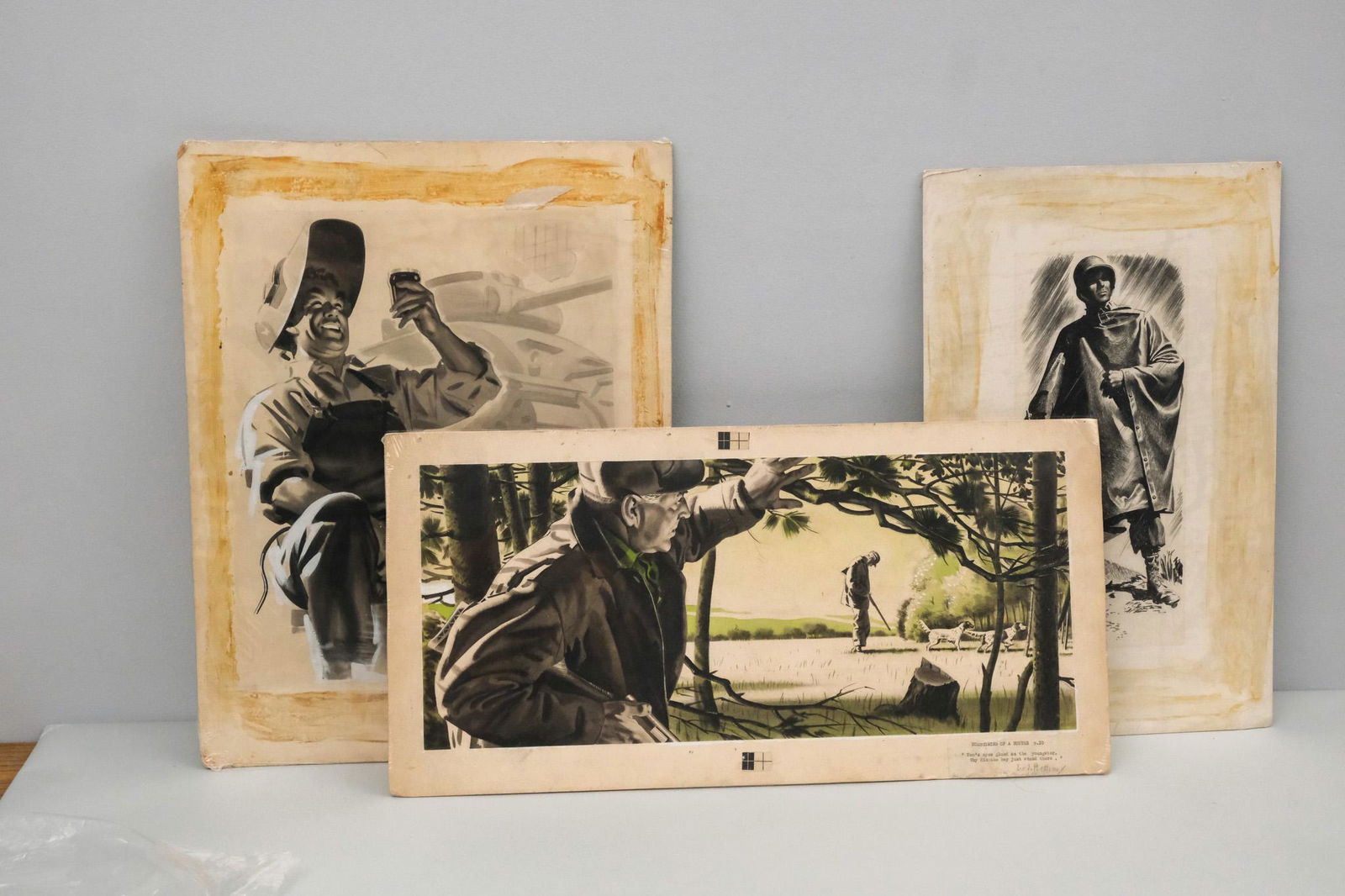 Lot of Illustrations on Board (1 of 5)