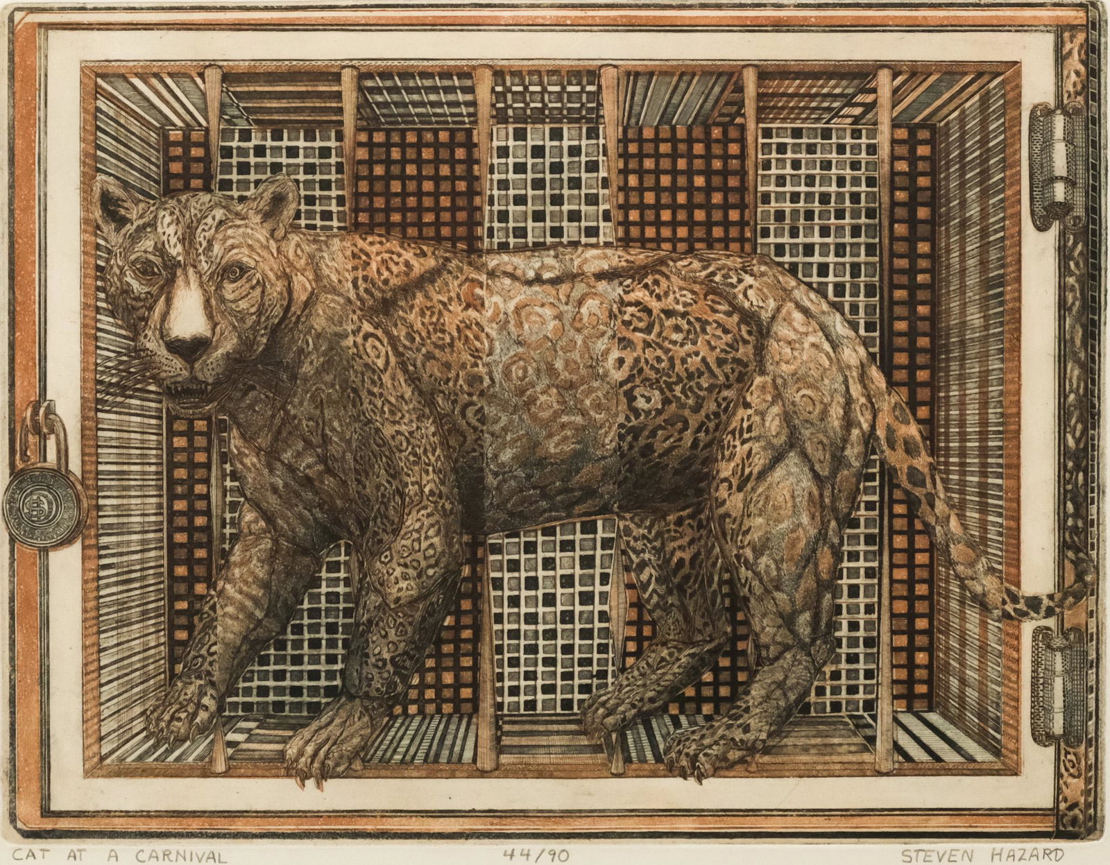Steven Hazard, "Cat at a Carnival" (1 of 5)