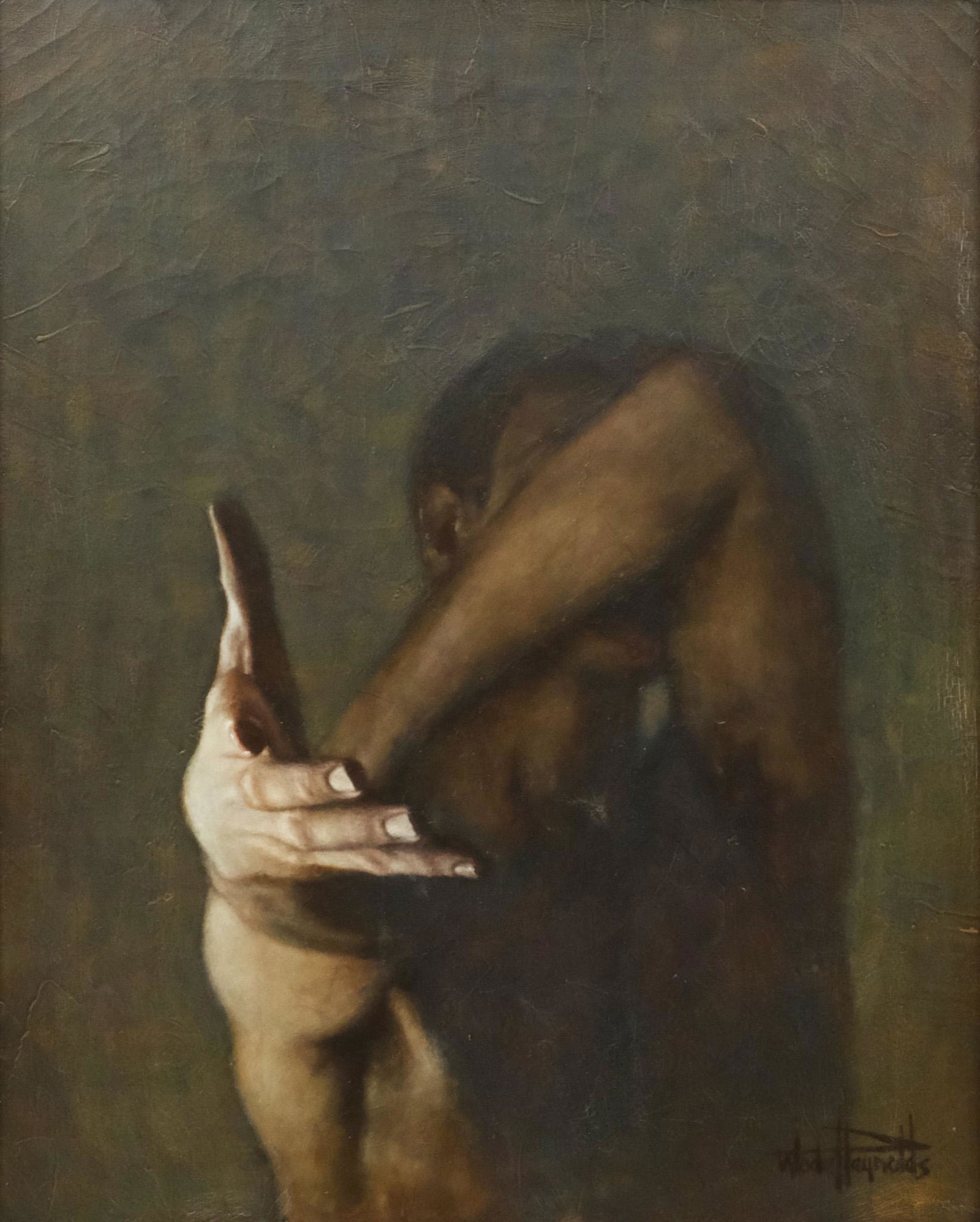 Wade Reynolds, Male with Hand Extended (1 of 6)