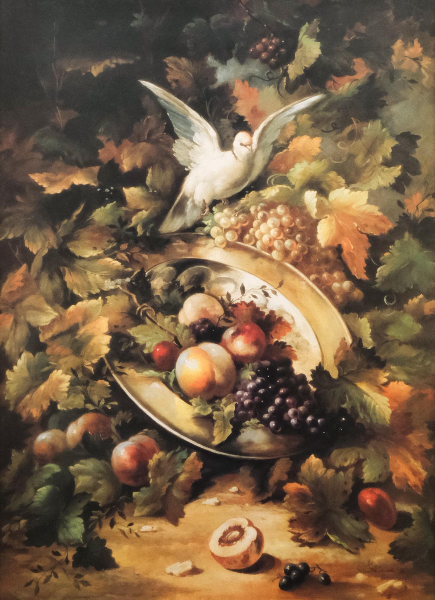American School, A Dove & a Bowl of Fruit (1 of 5)