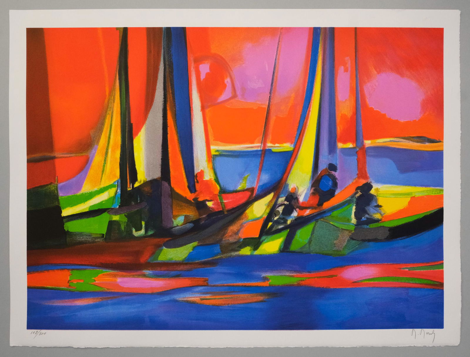 Marcel Mouly, Fishing Boats (1 of 5)