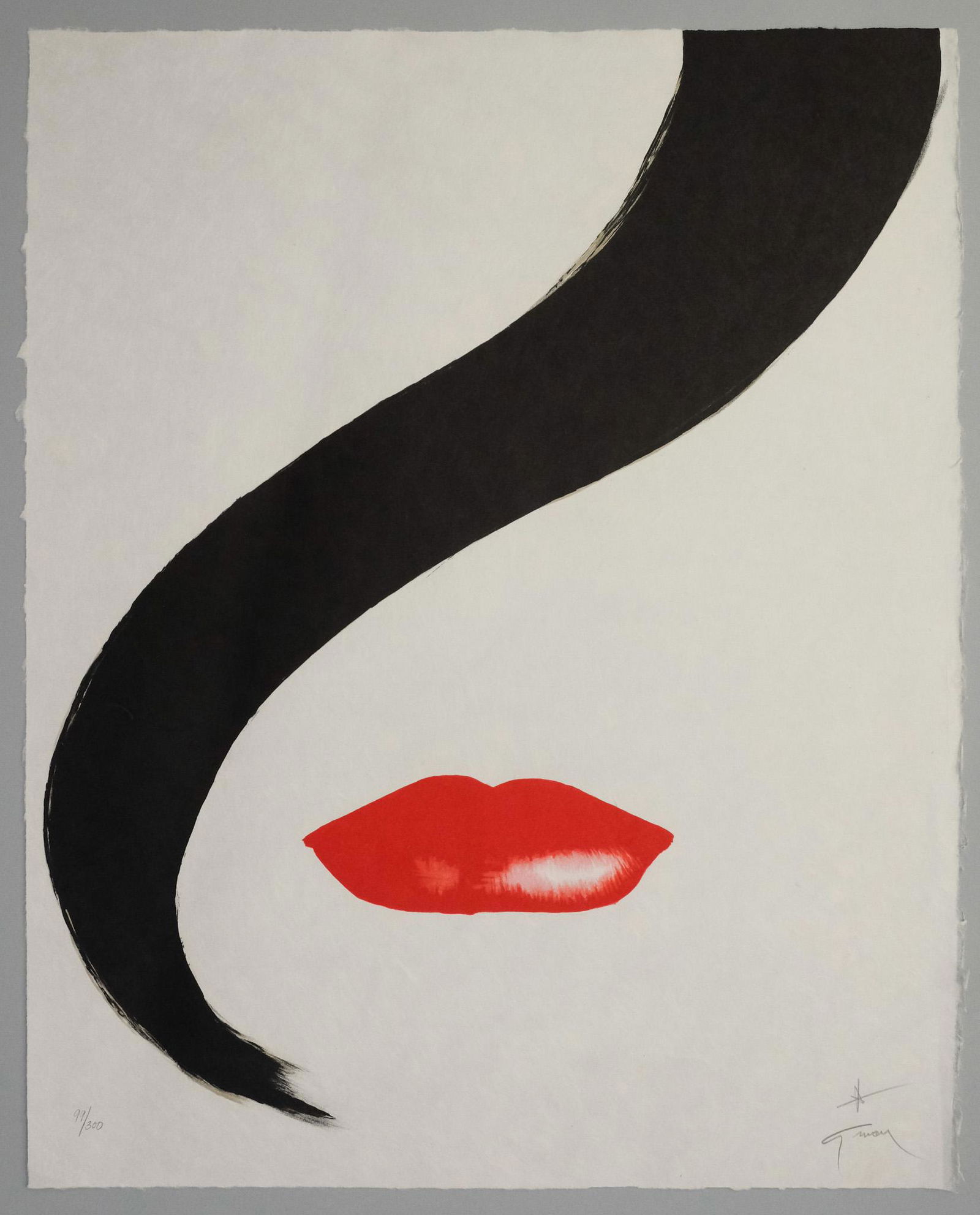 Rene Gruau, Lips (1 of 5)