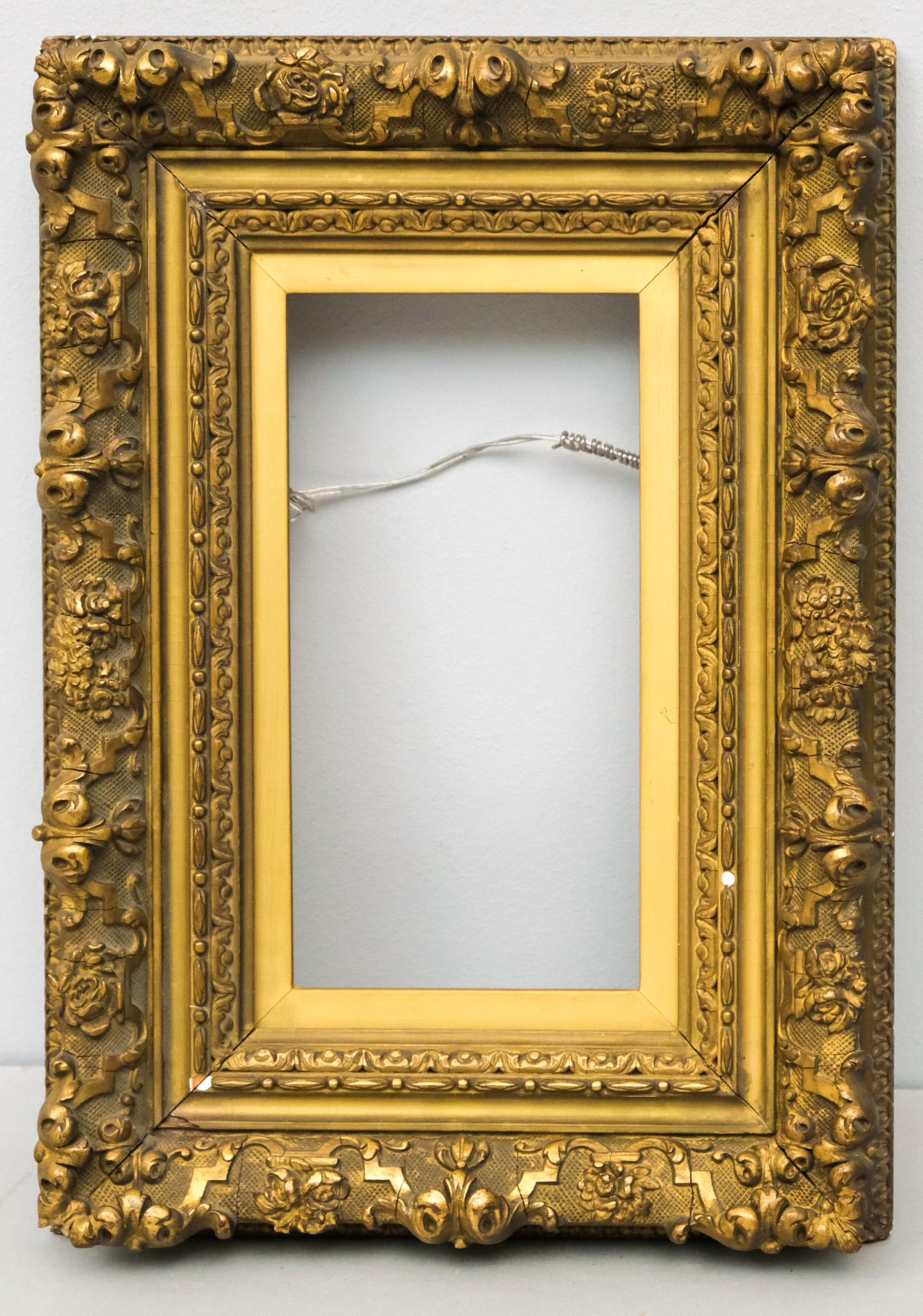 American Barbizon Gilt Frame 4 1/2" x 8 1/2" (1 of 4)