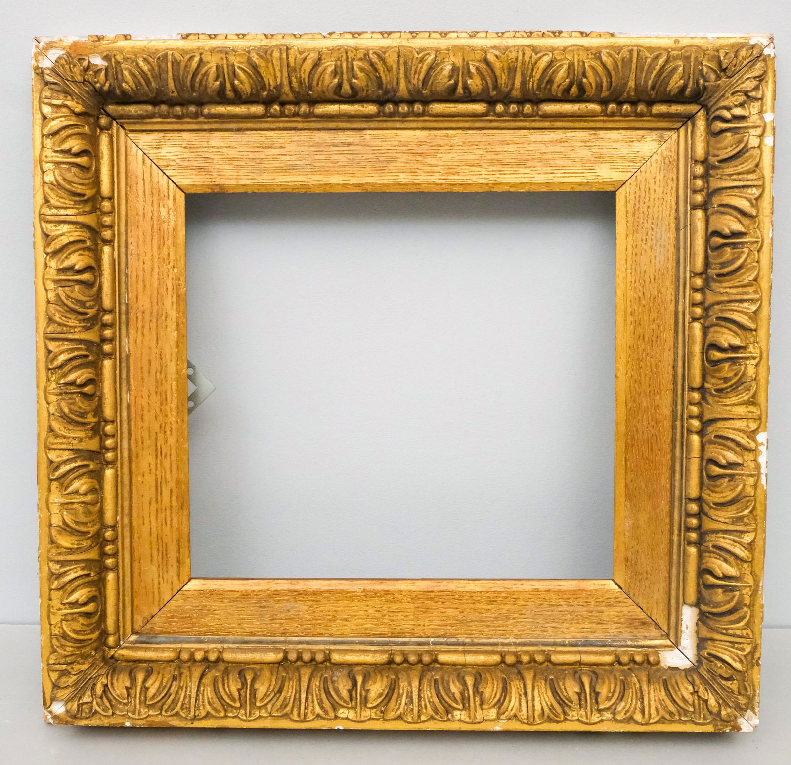 Pre-Raphaelite Watts Gilt Oak Frame 11" x 12" (1 of 4)