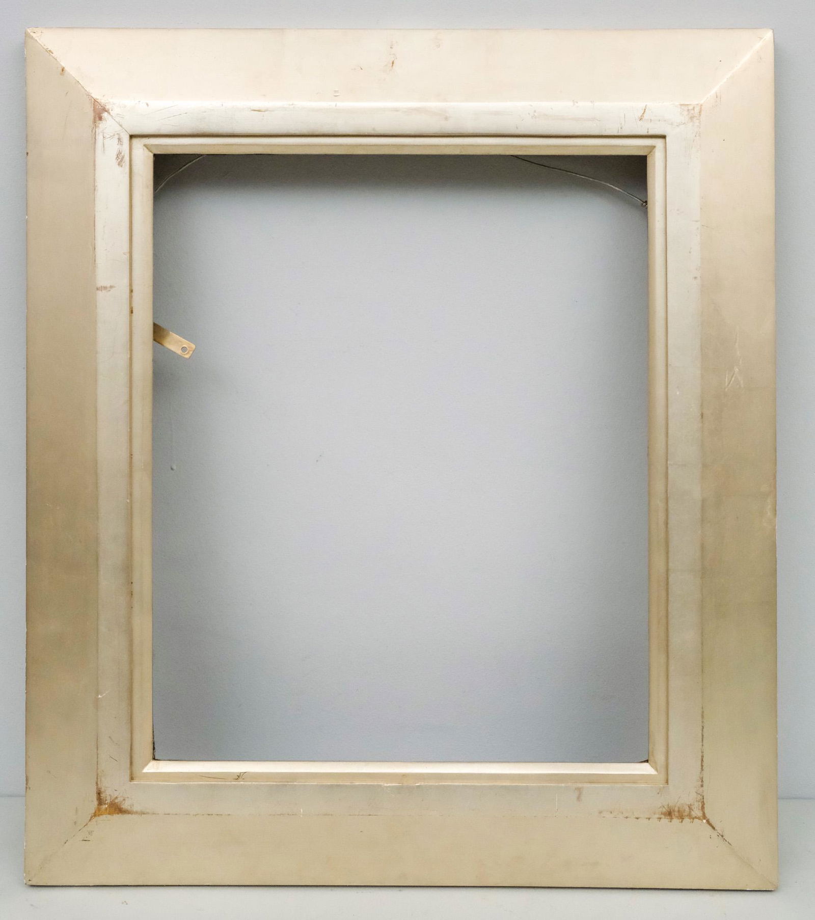 American Silver Leaf Modernist Frame 15" x 18" (1 of 4)