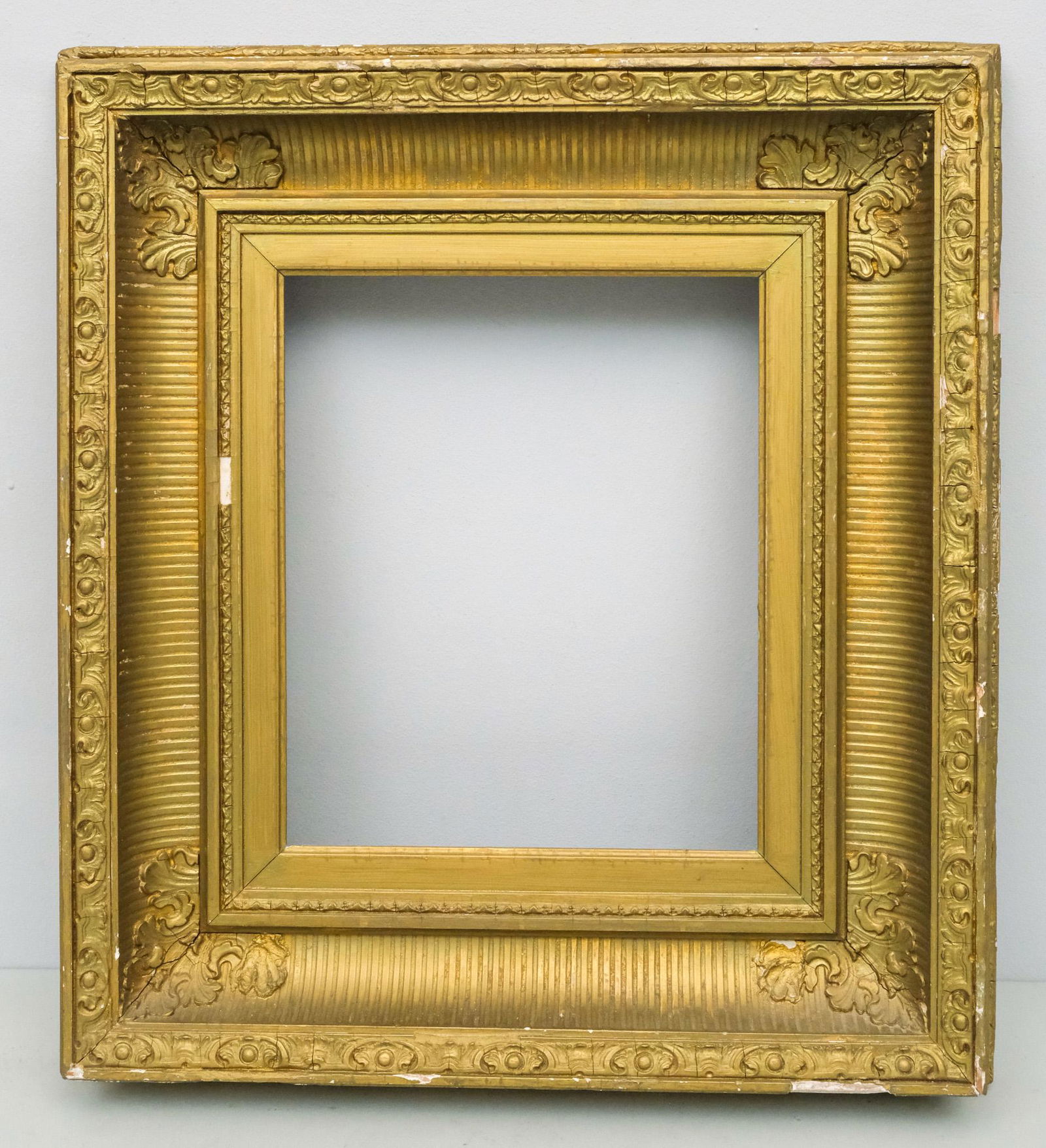 American Fluted Cove Gilt Frame 10" x 12" (1 of 4)