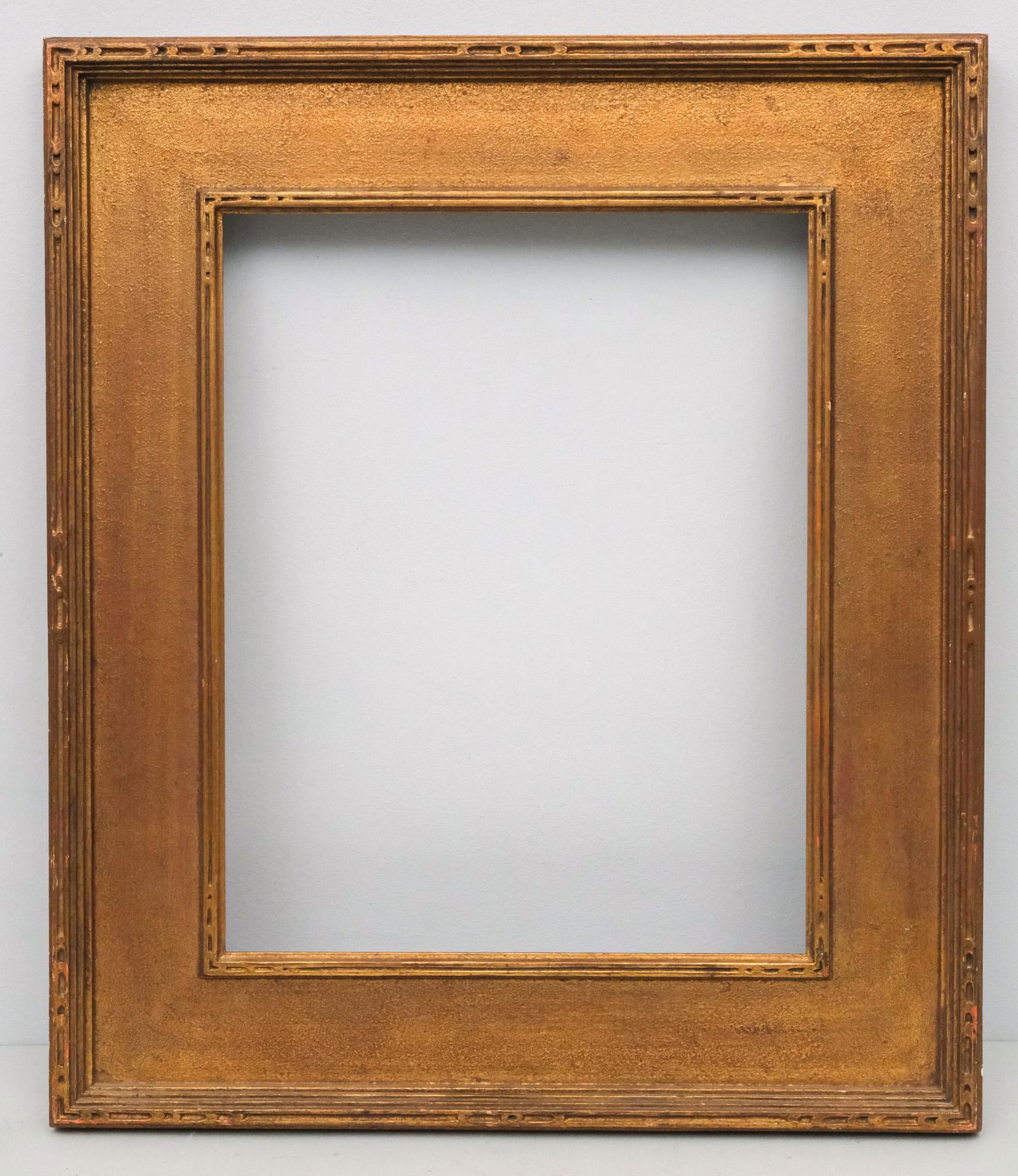 Arts & Crafts Gilt Cassetta Frame 12" x 15 1/2" (1 of 4)