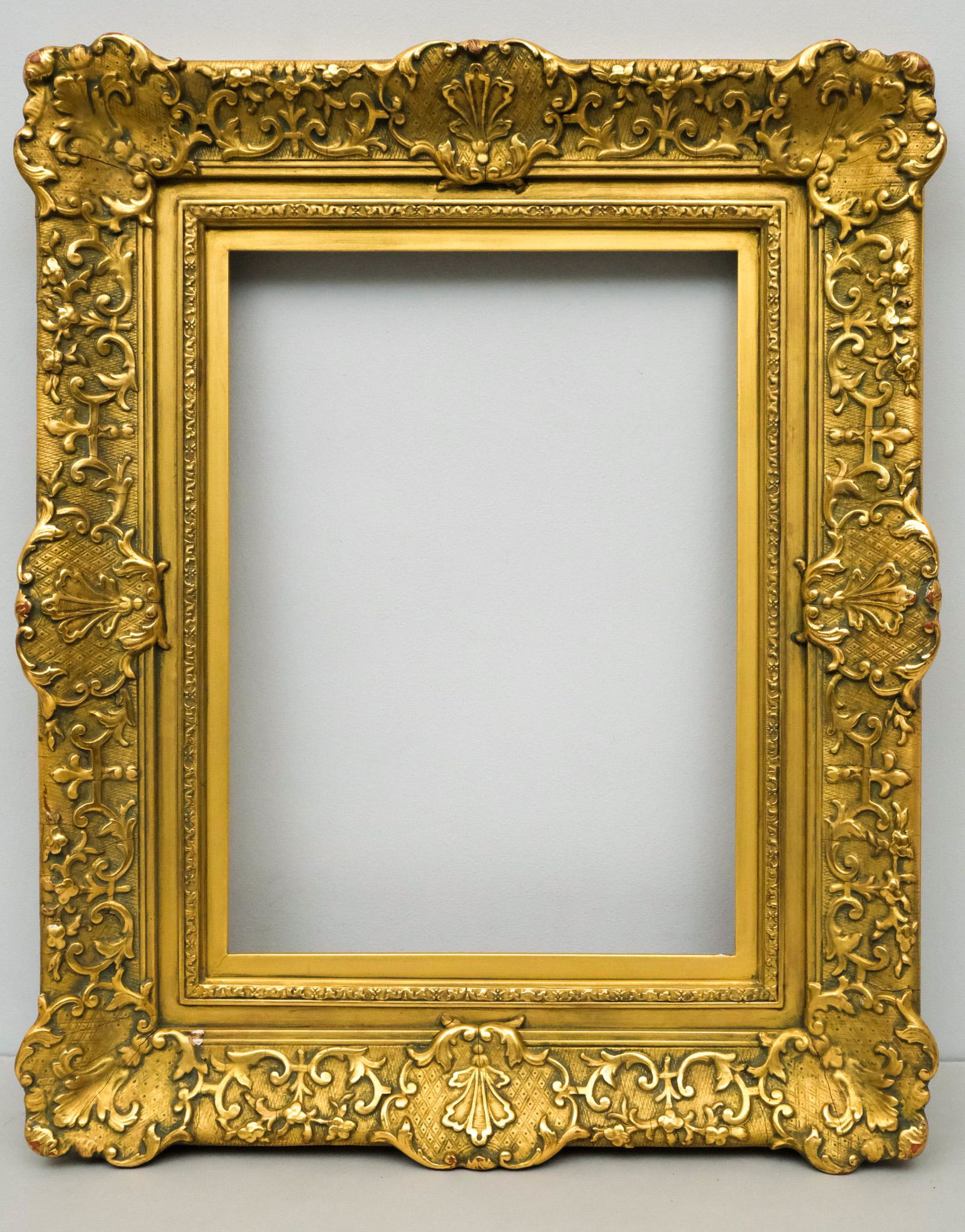 Louis XIV Giltwood Frame 11" x 16" (1 of 4)