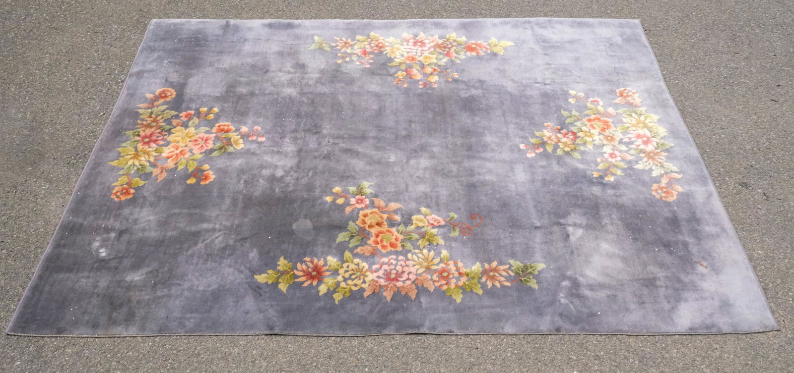Antique Nichols Chinese Deco Rug 8' x 10' (1 of 7)