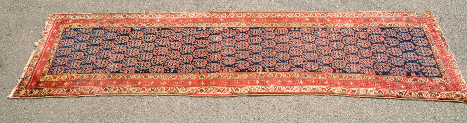 Antique Persian Tribal Runner 162" x 40" (1 of 7)
