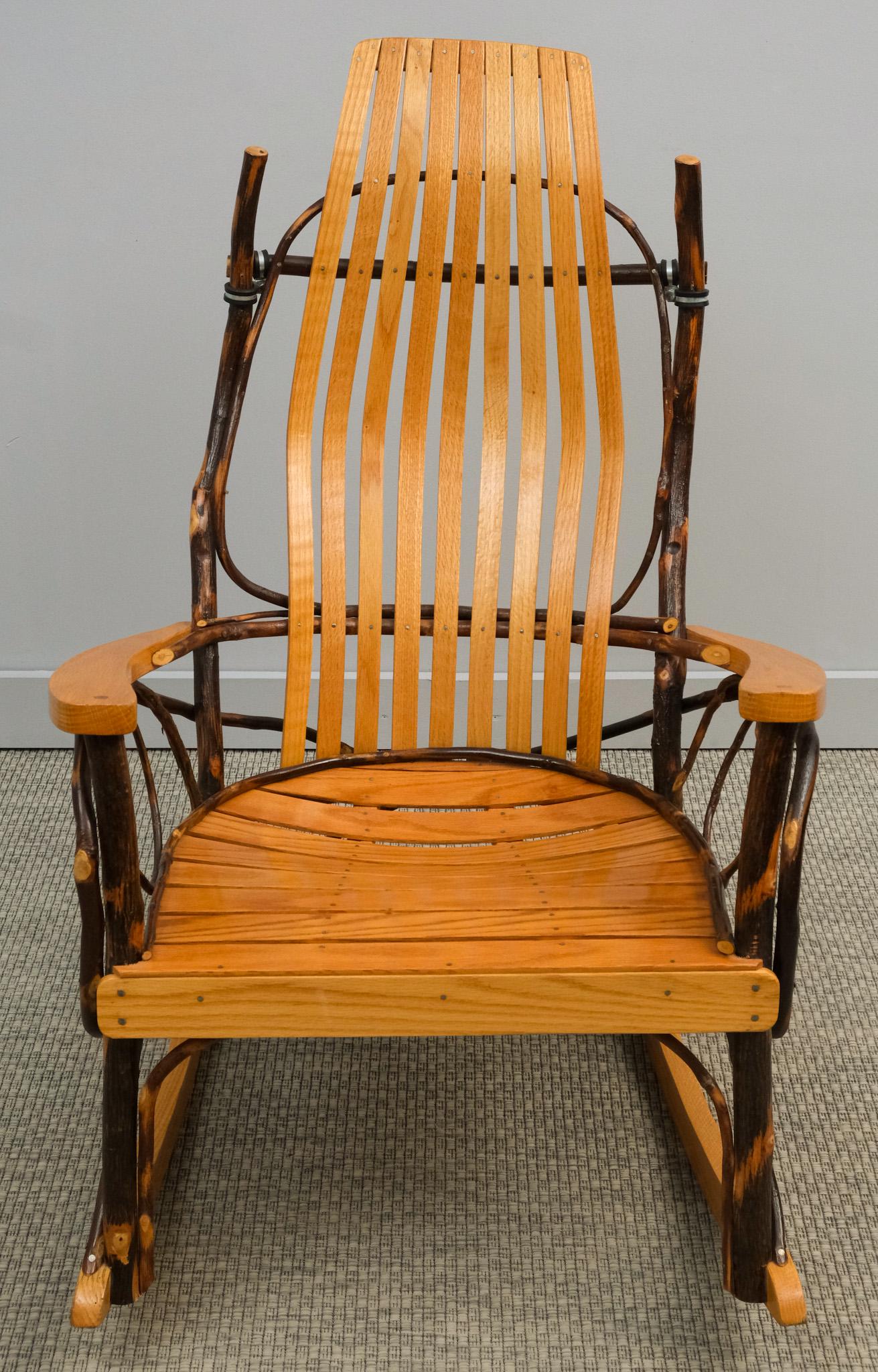 Adirondack Bent Wood Rocking Chair (1 of 10)