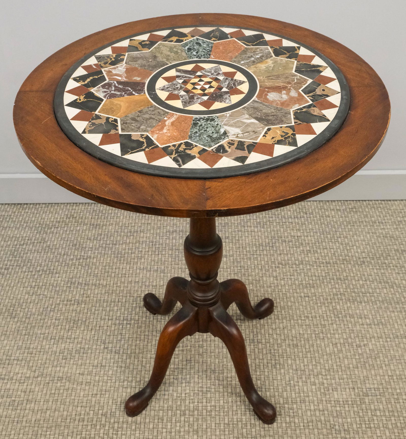 Antique Specimen Marble Top Table (1 of 7)
