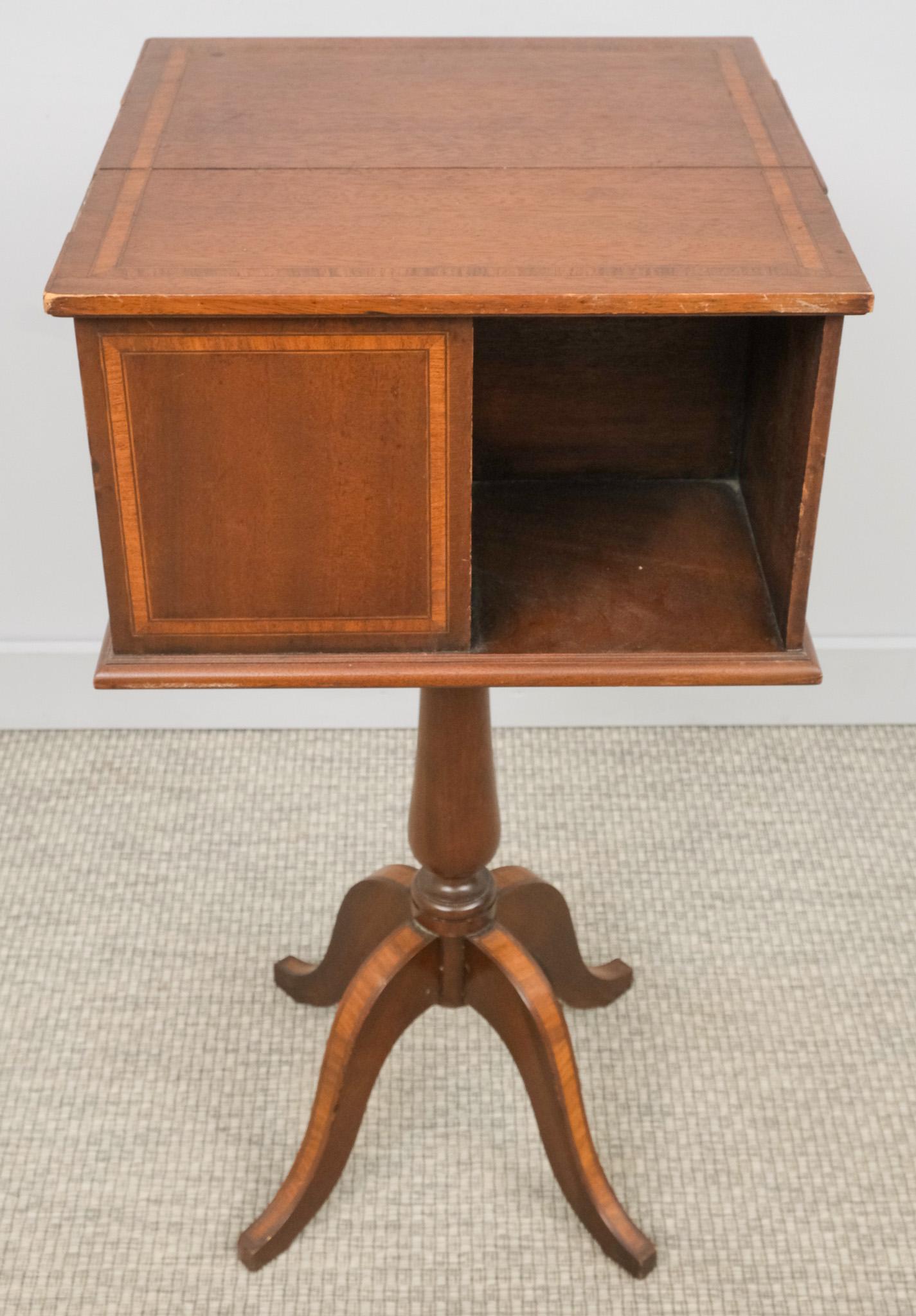 Victorian Revolving Bookcase End Table (1 of 8)