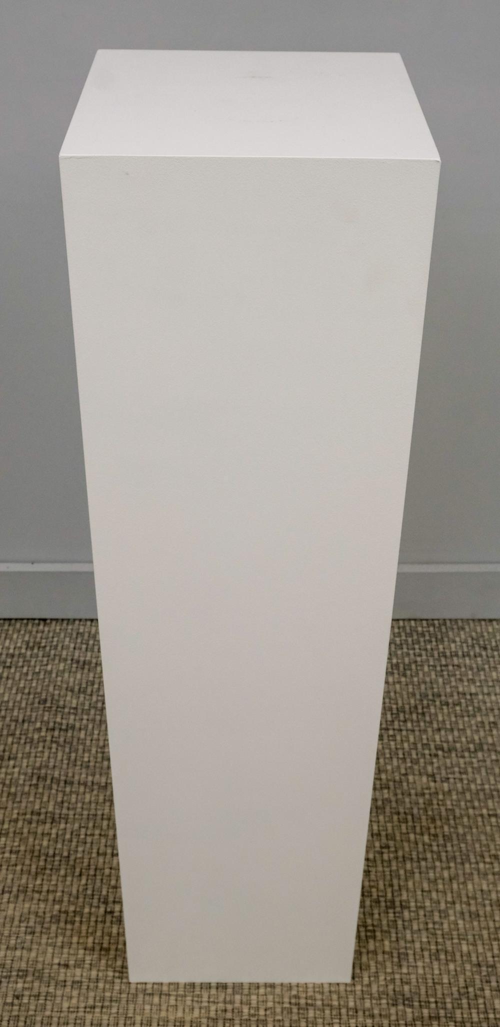 White Wooden Display Plinth (1 of 6)
