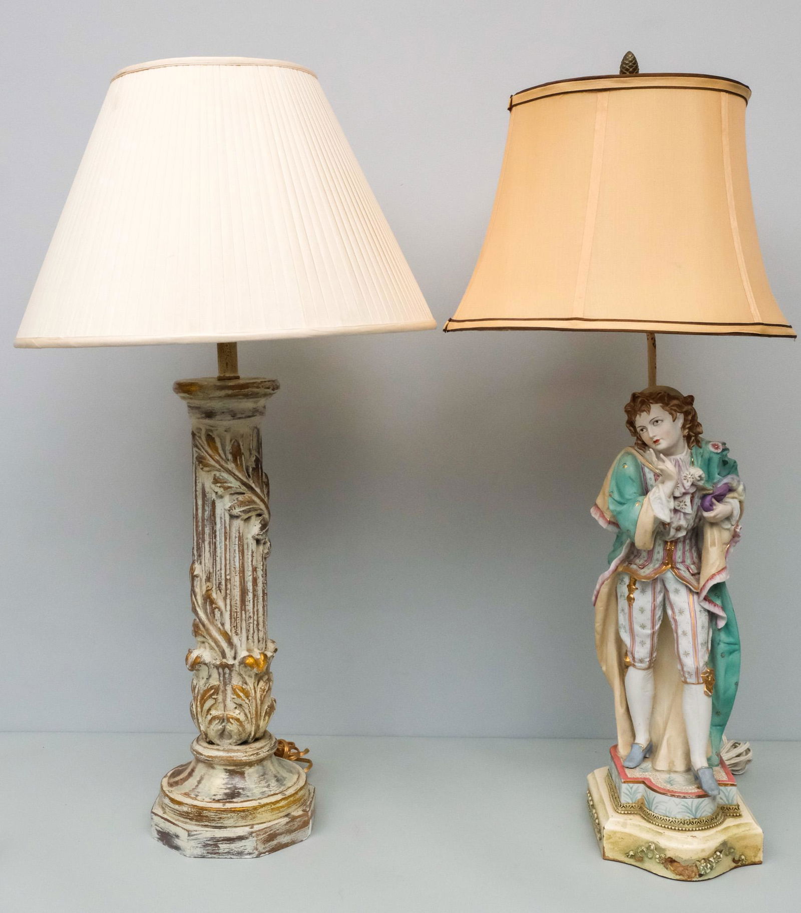 Two Porcelain Lamps (1 of 6)