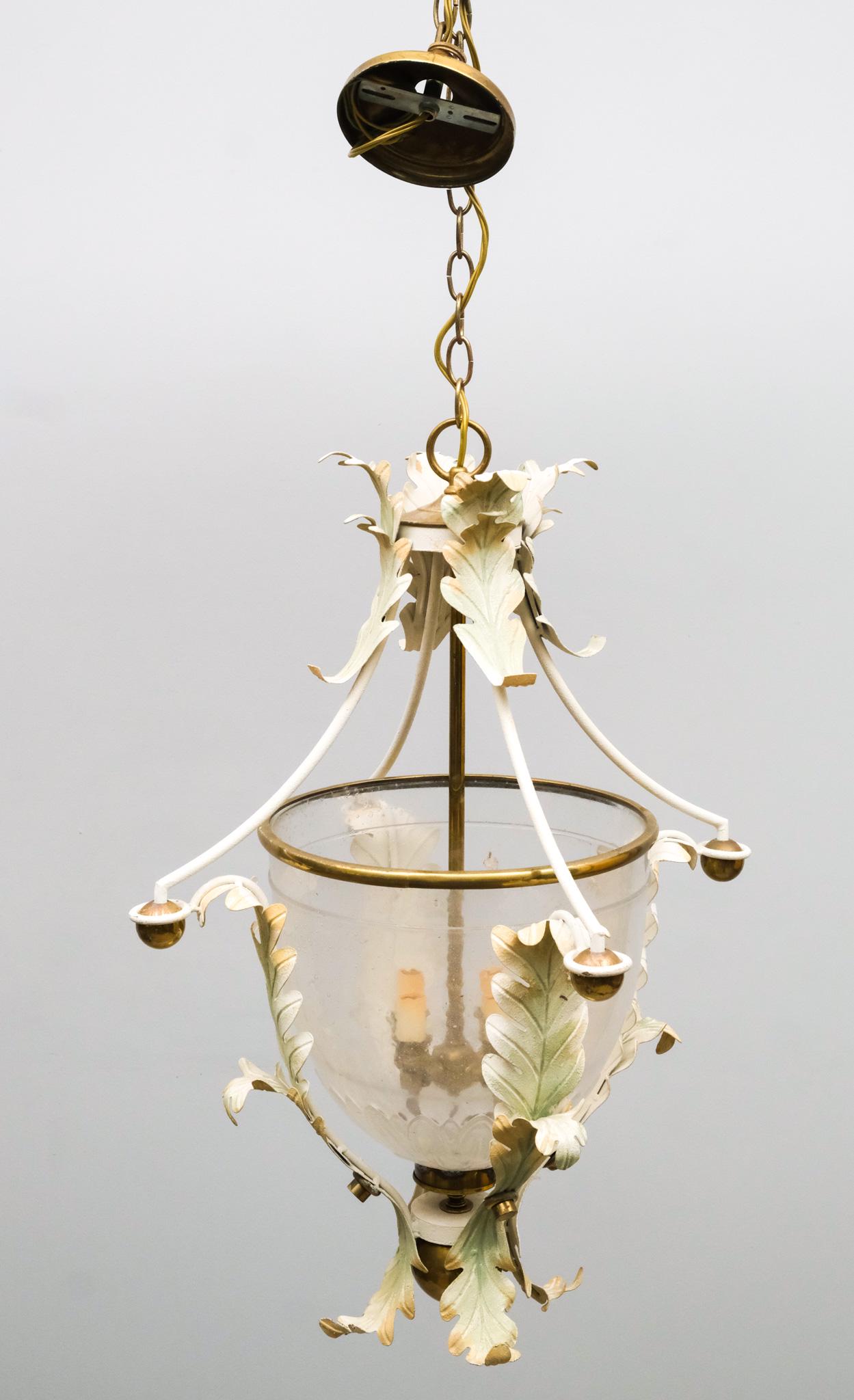 Italian Tole Hanging Lamp (1 of 5)