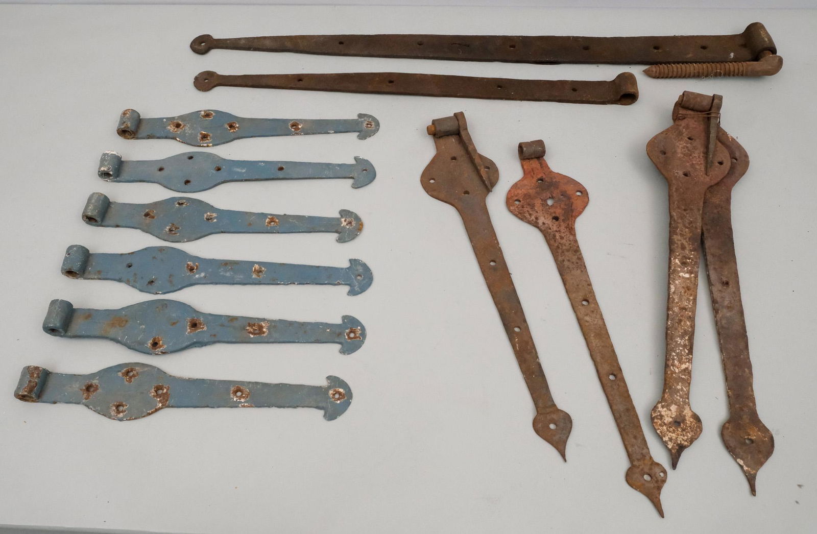 Lot of Wrought Iron Hinges (1 of 6)