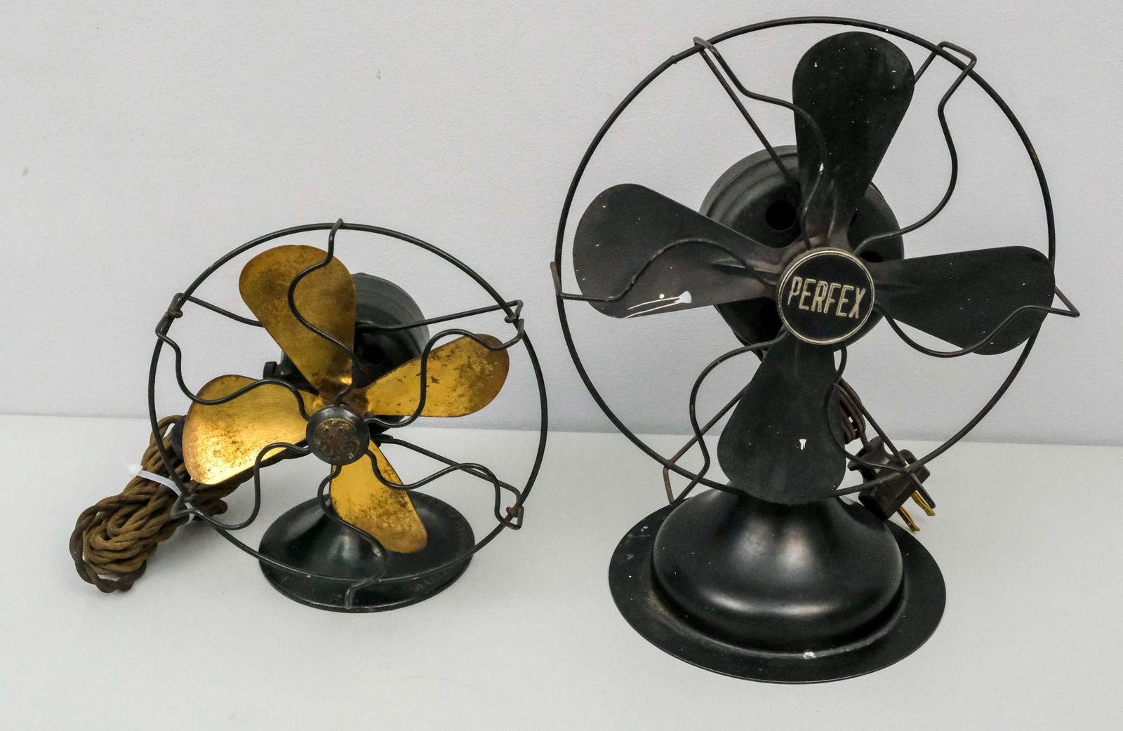 Two Antique Electric Fans (1 of 9)
