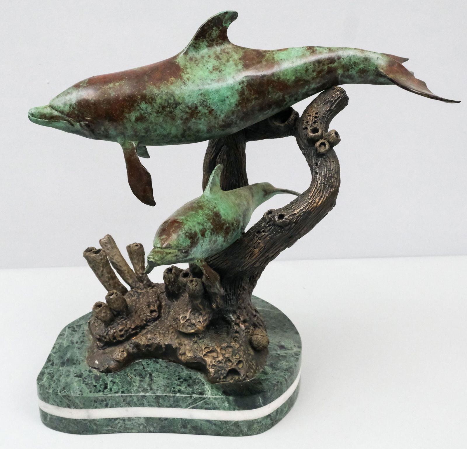 Bronze Sculpture of Dolphins (1 of 10)