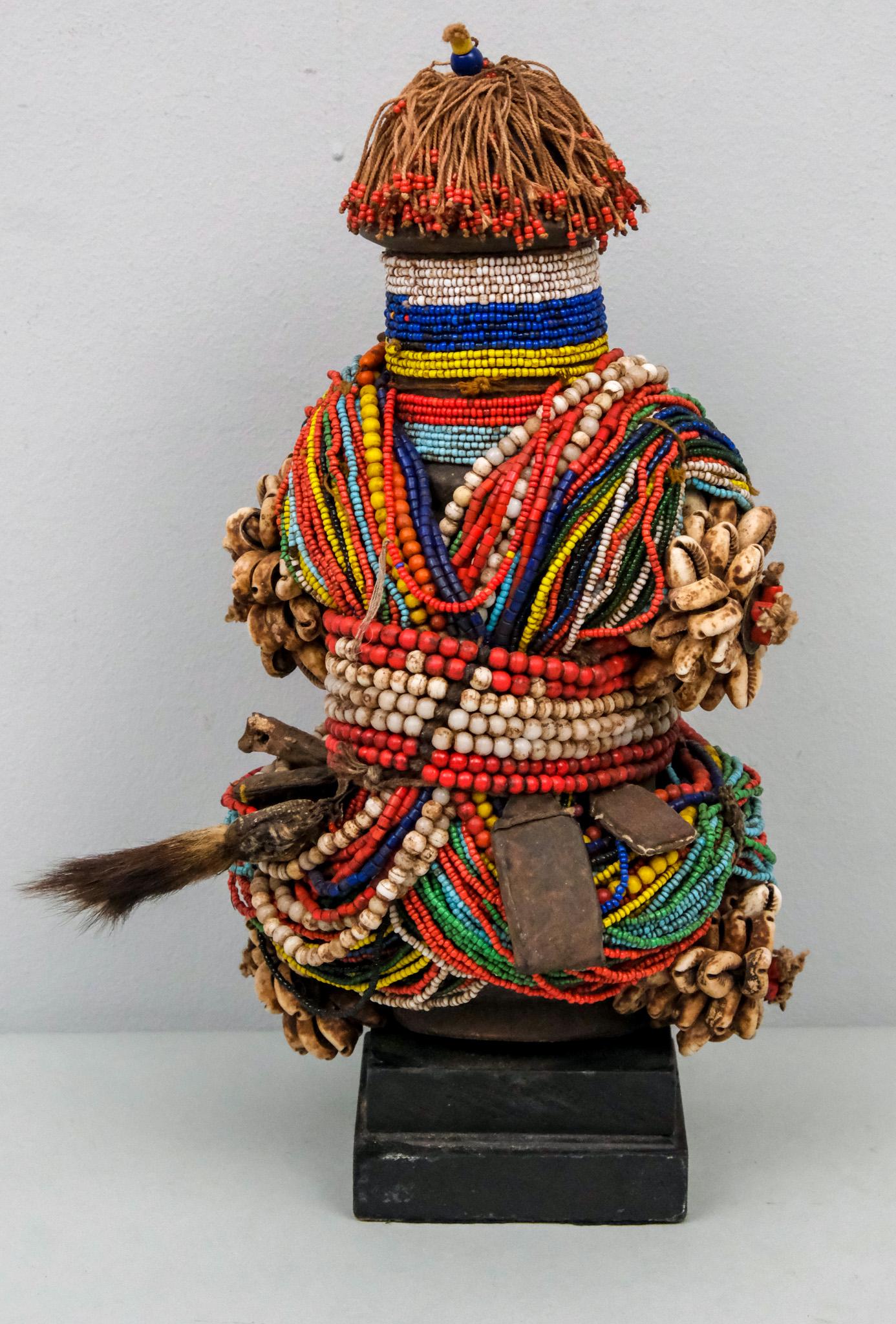 Fine Cameroon Fali Beaded Fetish (1 of 11)