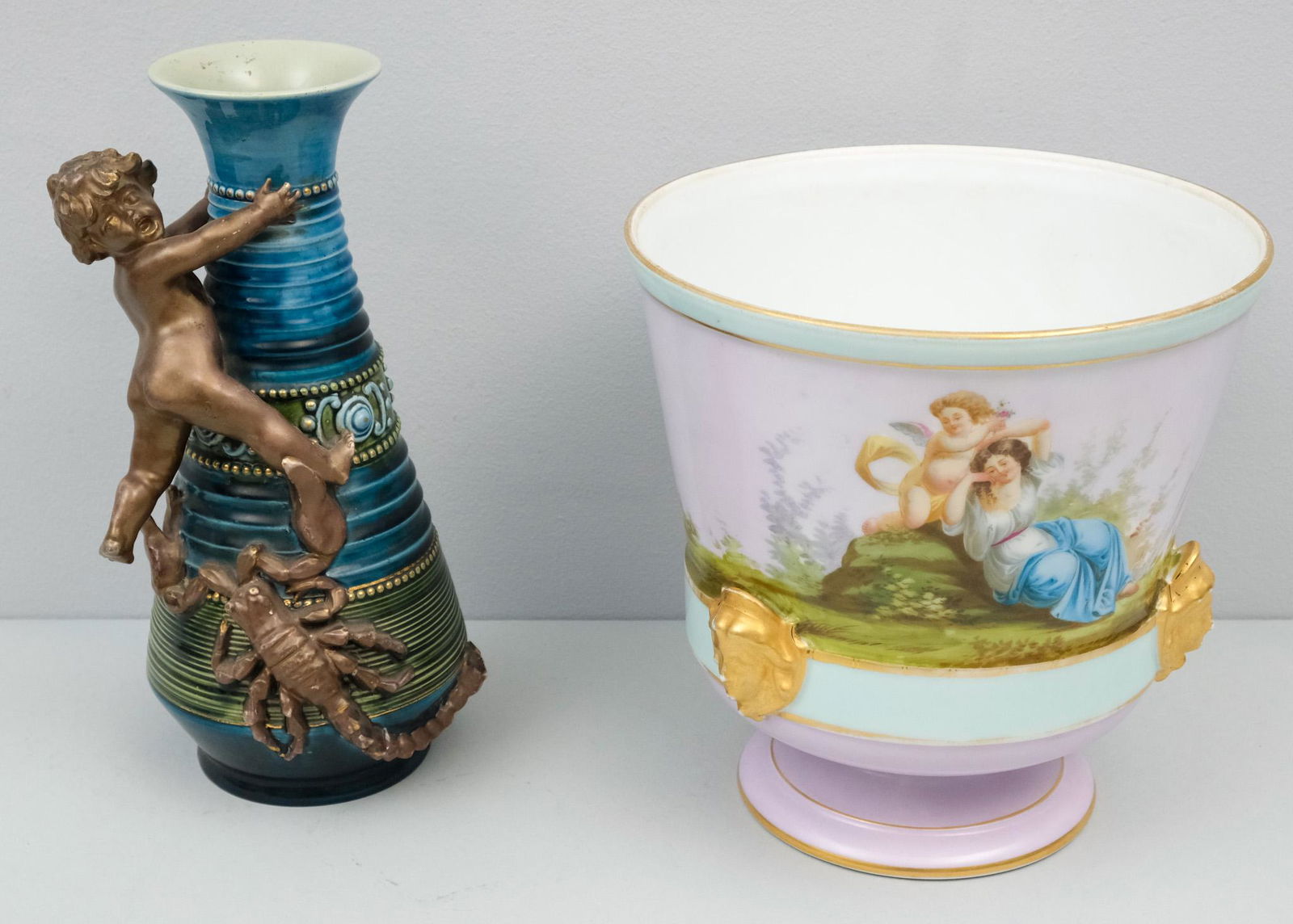 Two Pieces of Continental Ceramics (1 of 10)