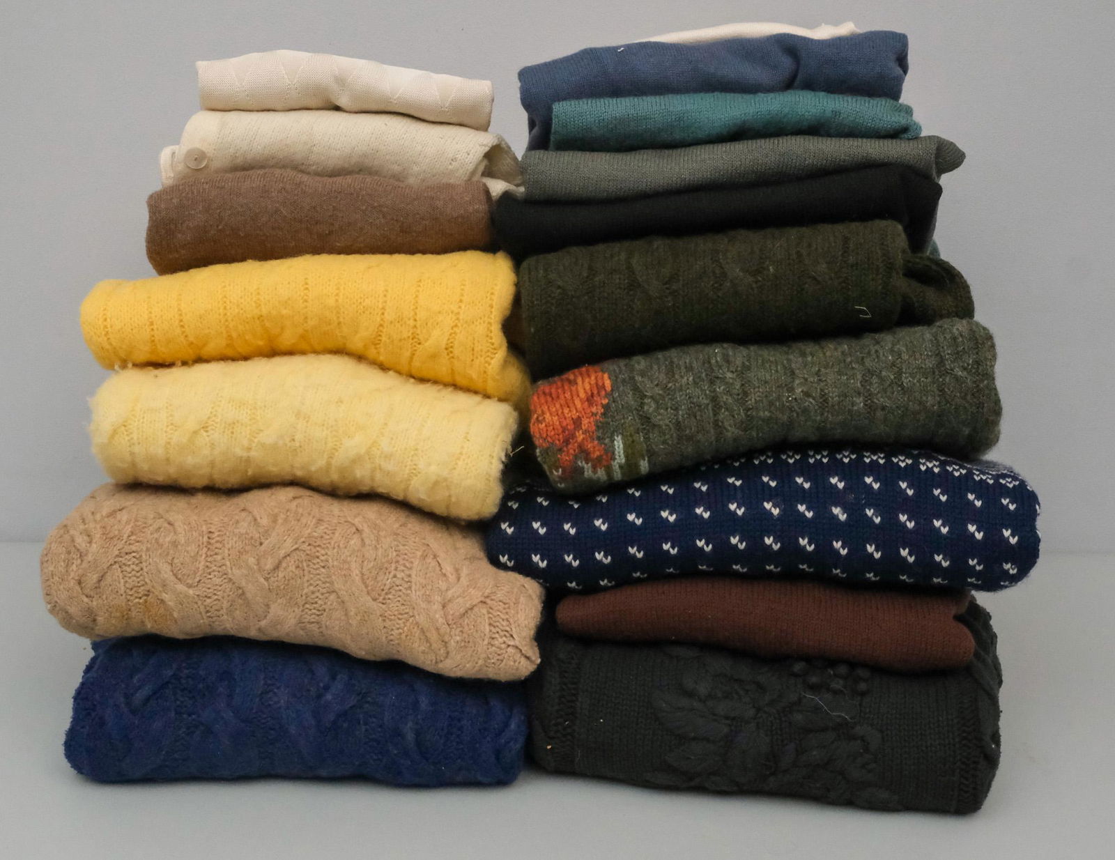 Group of 17 Vintage Sweaters (1 of 8)