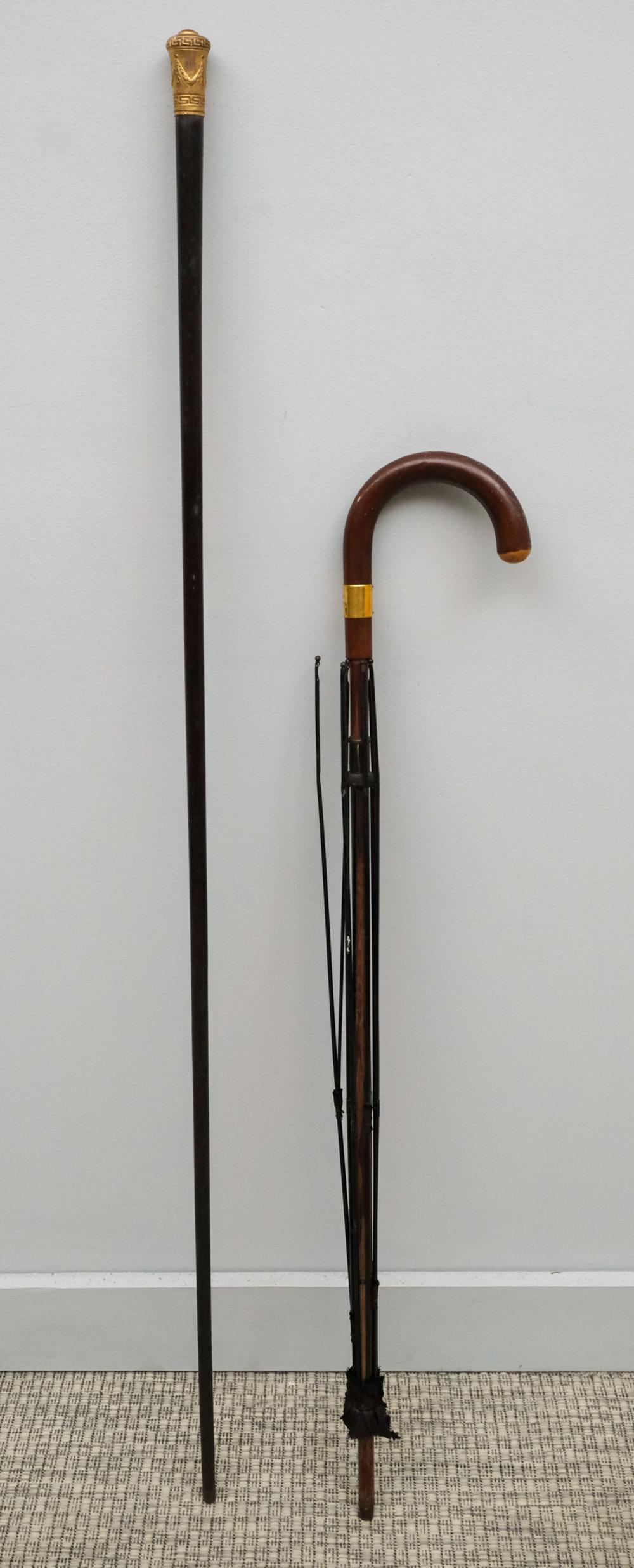 Vintage Cane & Umbrella (1 of 6)