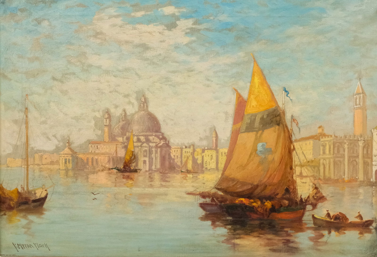 F. Myron Mark, Venetian Waterfront (1 of 5)