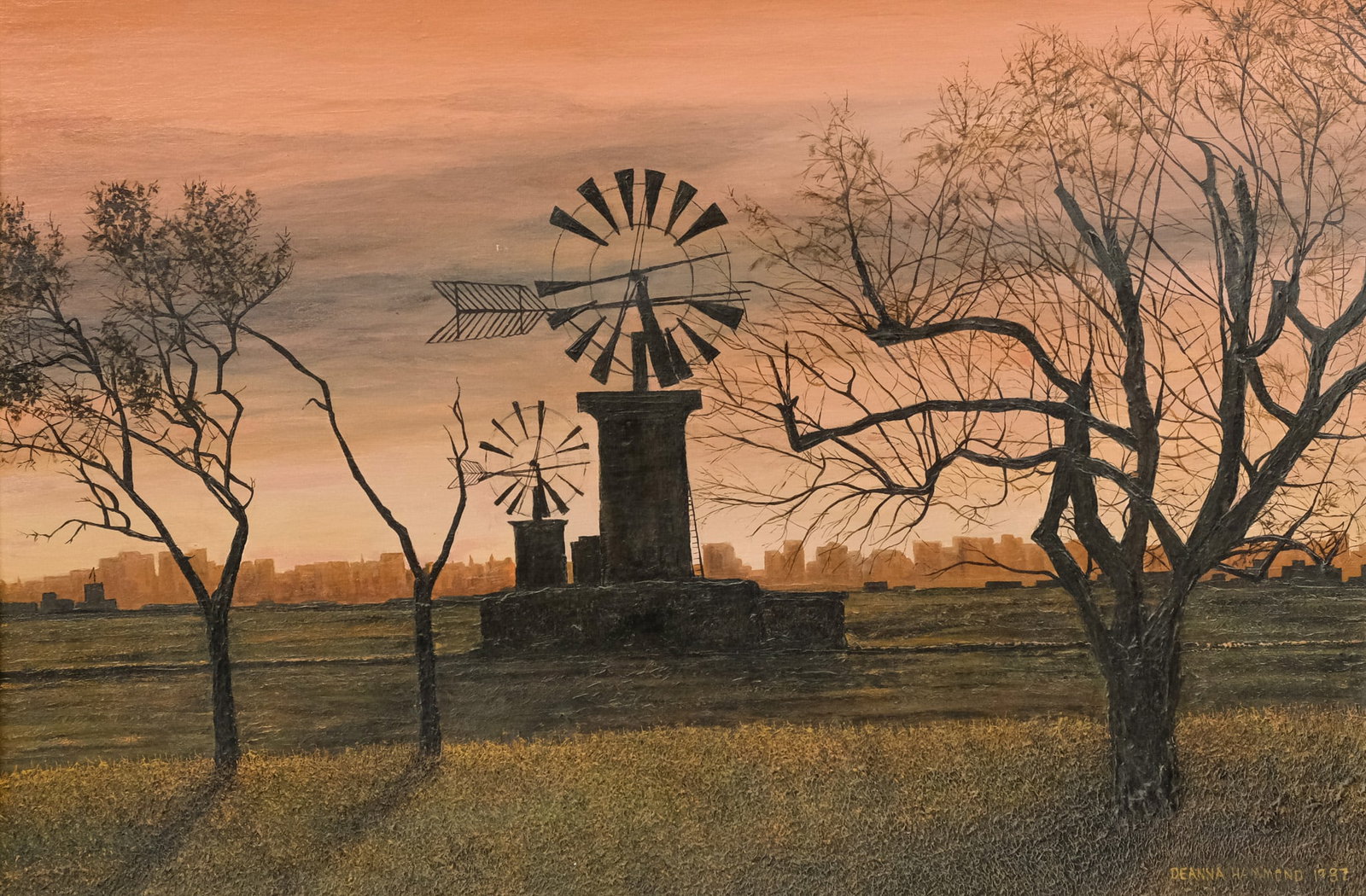 American School, Two Windmills (1 of 5)