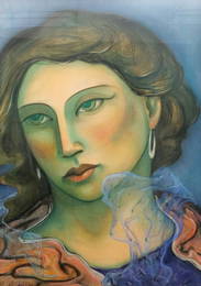 Miguel Martinez, Woman in Blue