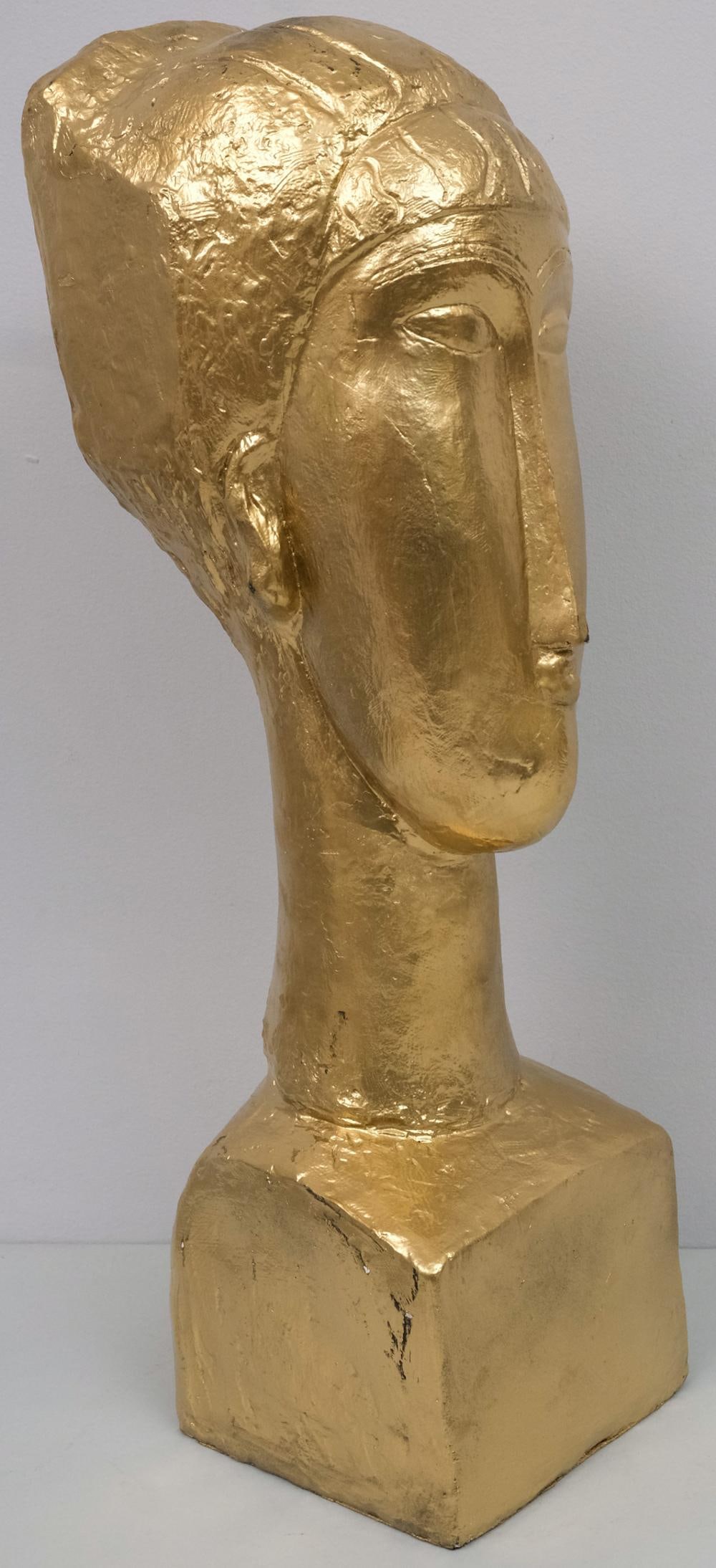 After Modigliani, Woman's Head in Gold (1 of 8)