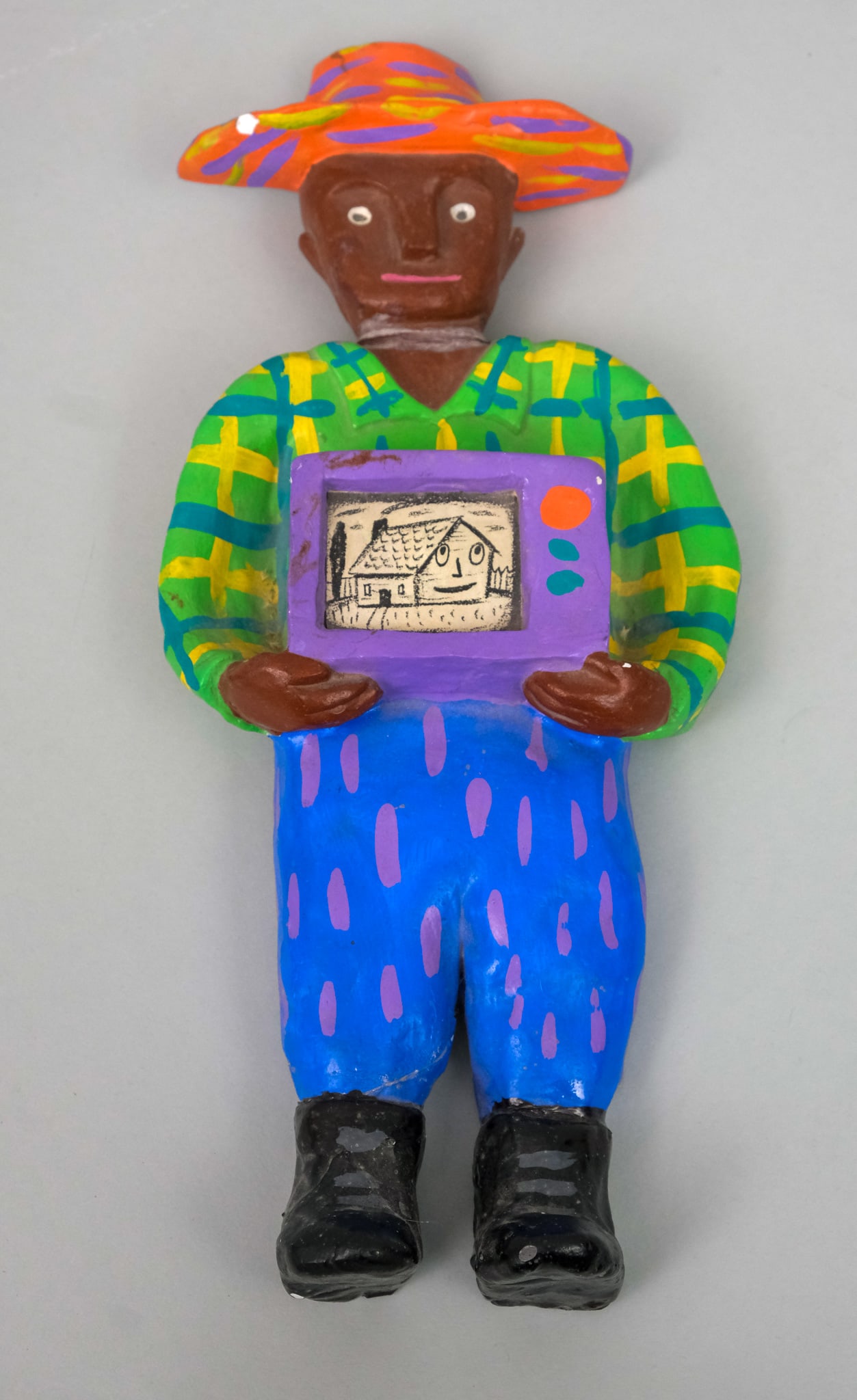 Rodney Greenblat, "TV Farmer" (1 of 8)