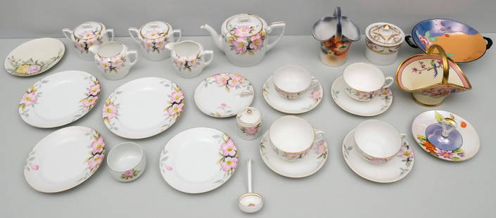 Large Noritake Porcelain Lot: Various patterns and forms. See images.