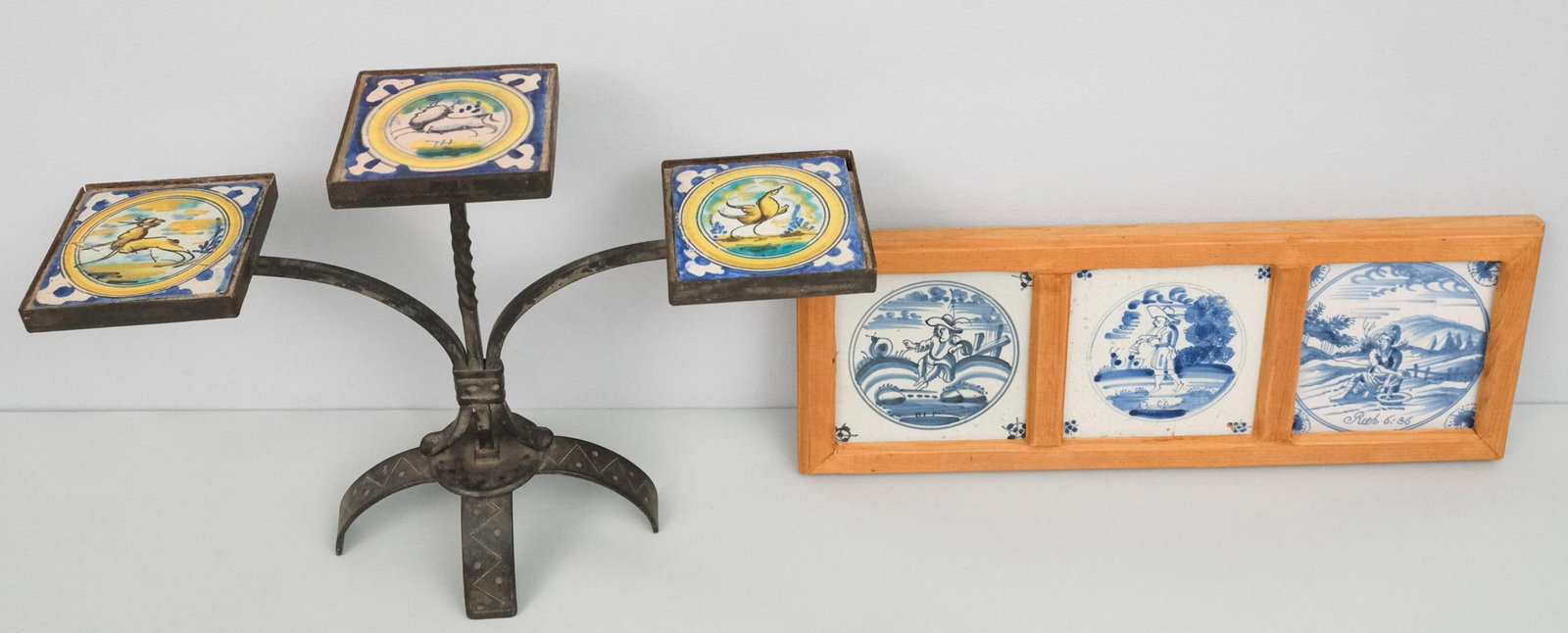 Antique Delft Tile Articles (1 of 6)