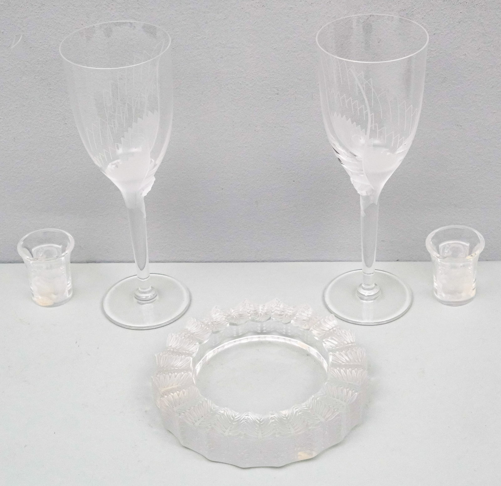 Group of Rene Lalique Glass Tablewares (1 of 6)