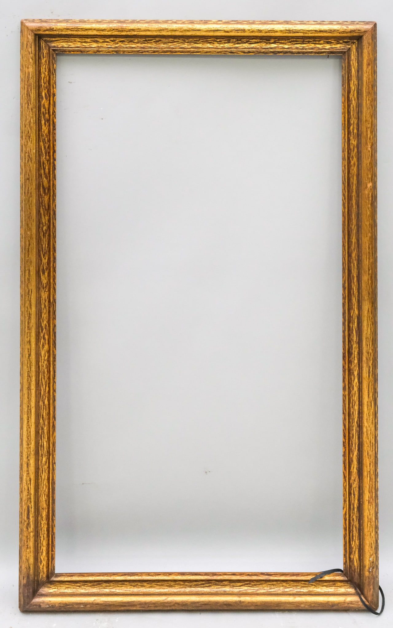 American Arts & Crafts Frame 21" x 38 1/4": American, ca. 1930. Overall 25 1/2" x 43", Rabbet 21" x 38 1/4", Molding 2 1/2".