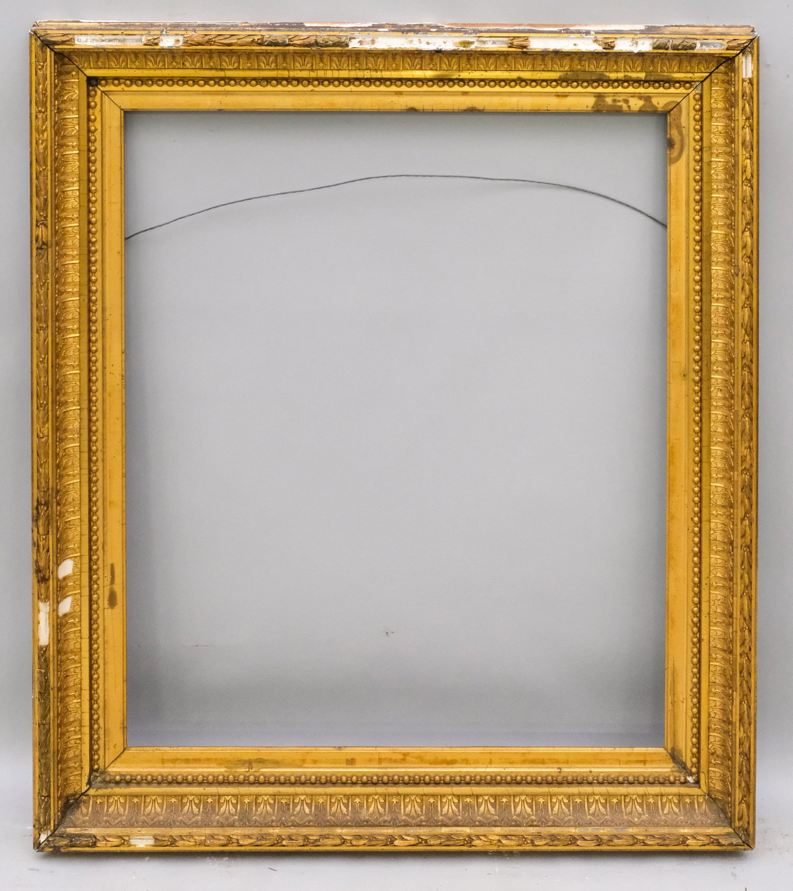 Hudson River School Gilt Frame 25 1/2" x 30 1/2": American, ca. 1870. Overall 33 1/4" x 38 1/2", Rabbet 25 1/2" x 30 1/2", Molding 4".