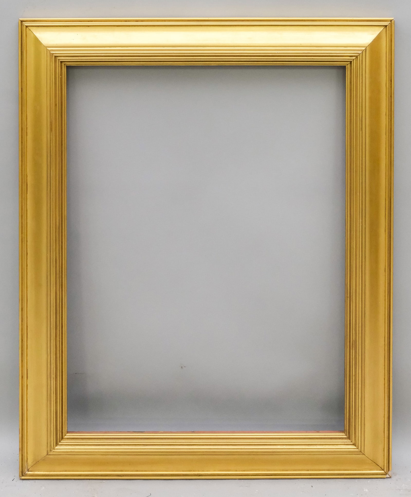 Custom Giltwood Frame 23" x 31": American, 20th century. Overall 30 3/4" x 39 1/4", Rabbet 23" x 31", Molding 4".