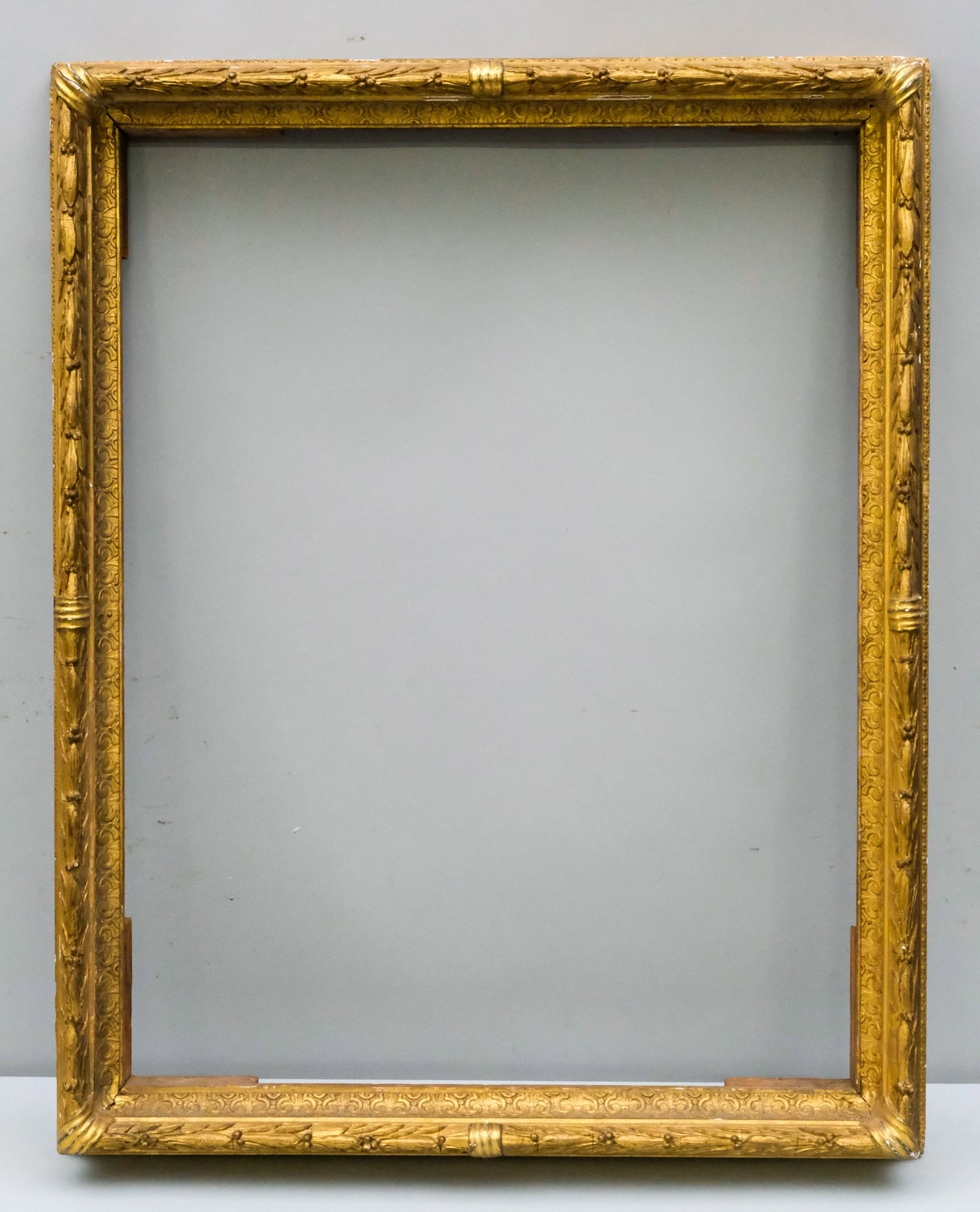 Hudson River School Gilt Frame 24" x 31": American, ca. 1870. Overall 28" x 34 3/4", Rabbet 24" x 31", Molding 2 1/2".
