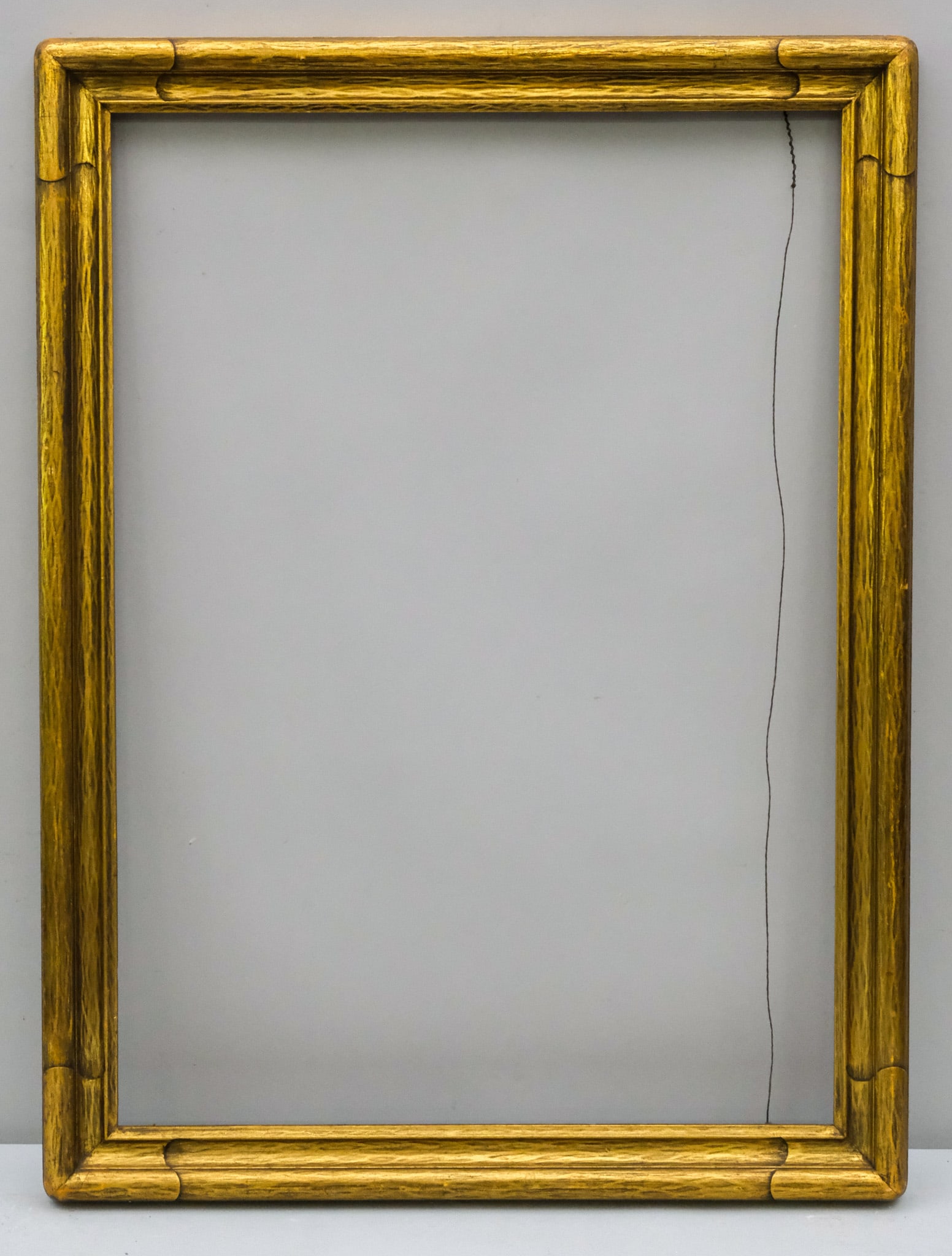 American Arts & Crafts Frame 19 3/4" x 27 3/4": American, ca. 1930. Overall 23 1/2" x 31 1/2", Rabbet 19 3/4" x 27 3/4", Molding 2".