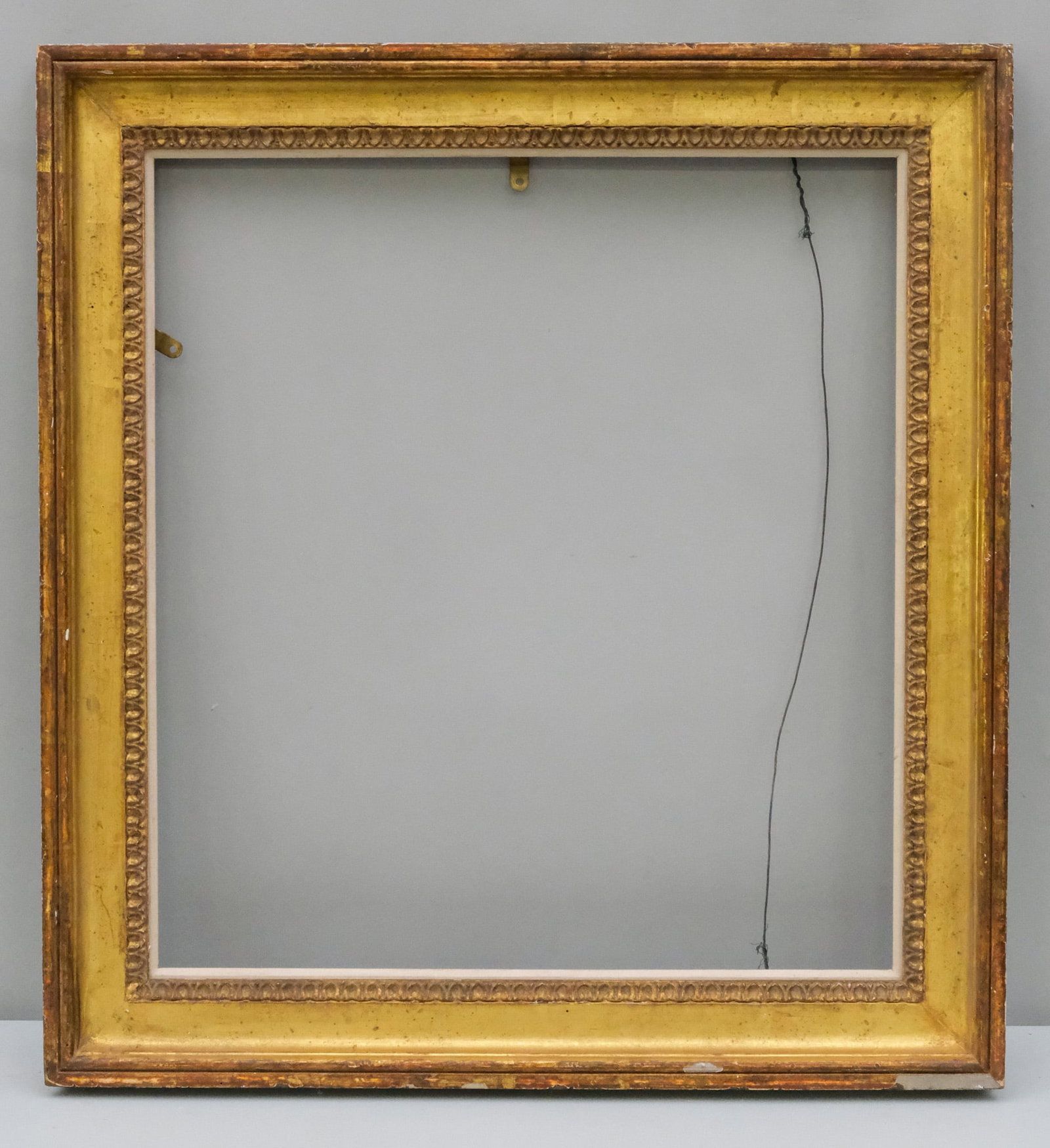 Custom Giltwood Frame 20" x 22": American, 20th century. Overall 25" x 27", Rabbet 20" x 22", Molding 3".