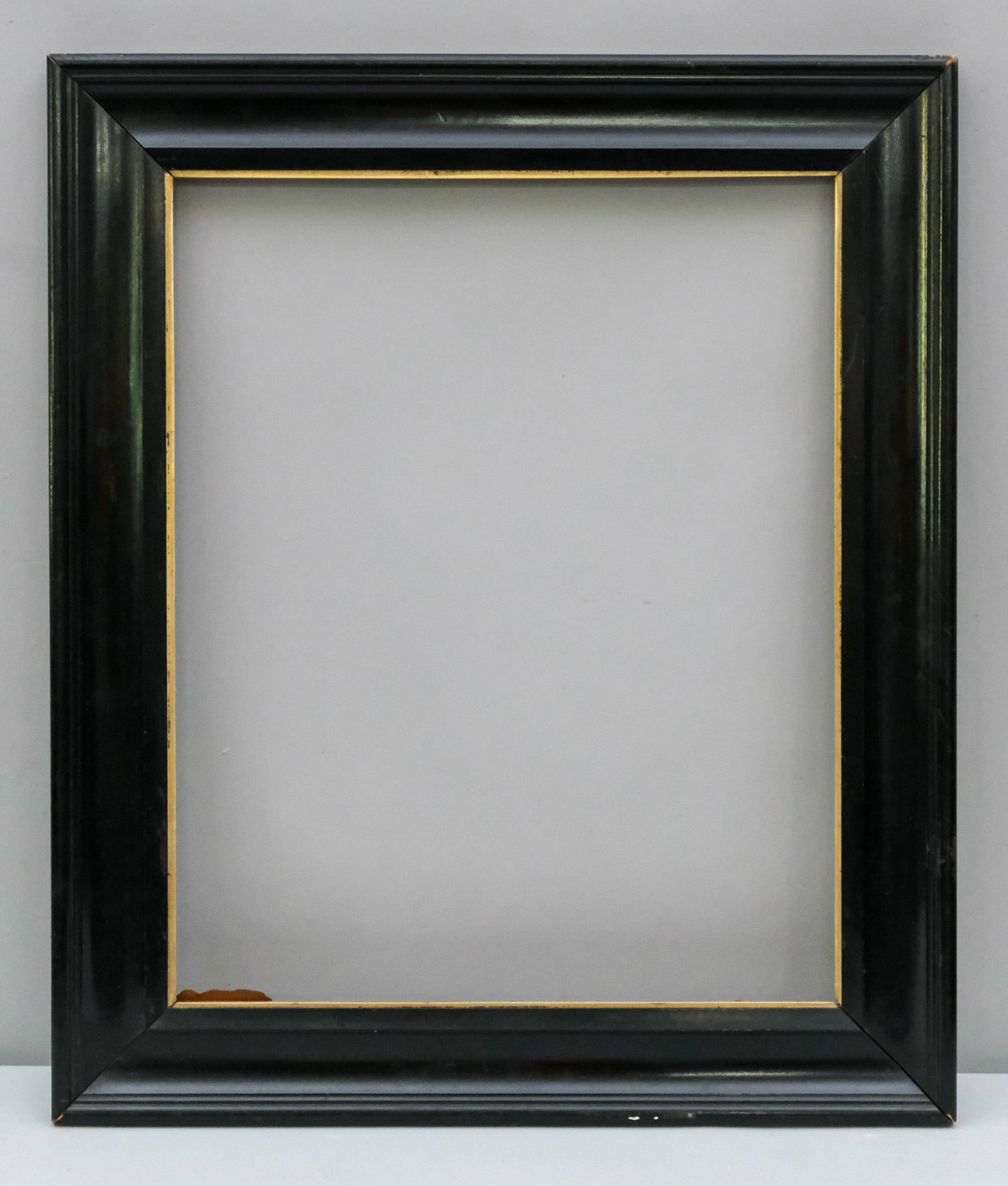 American Ebonized Frame 17 1/4" x 21 3/4": American, ca. 1890. Overall 23 1/2" x 27 1/2", Rabbet 17 1/4" x 21 3/4", Molding 3 1/4".