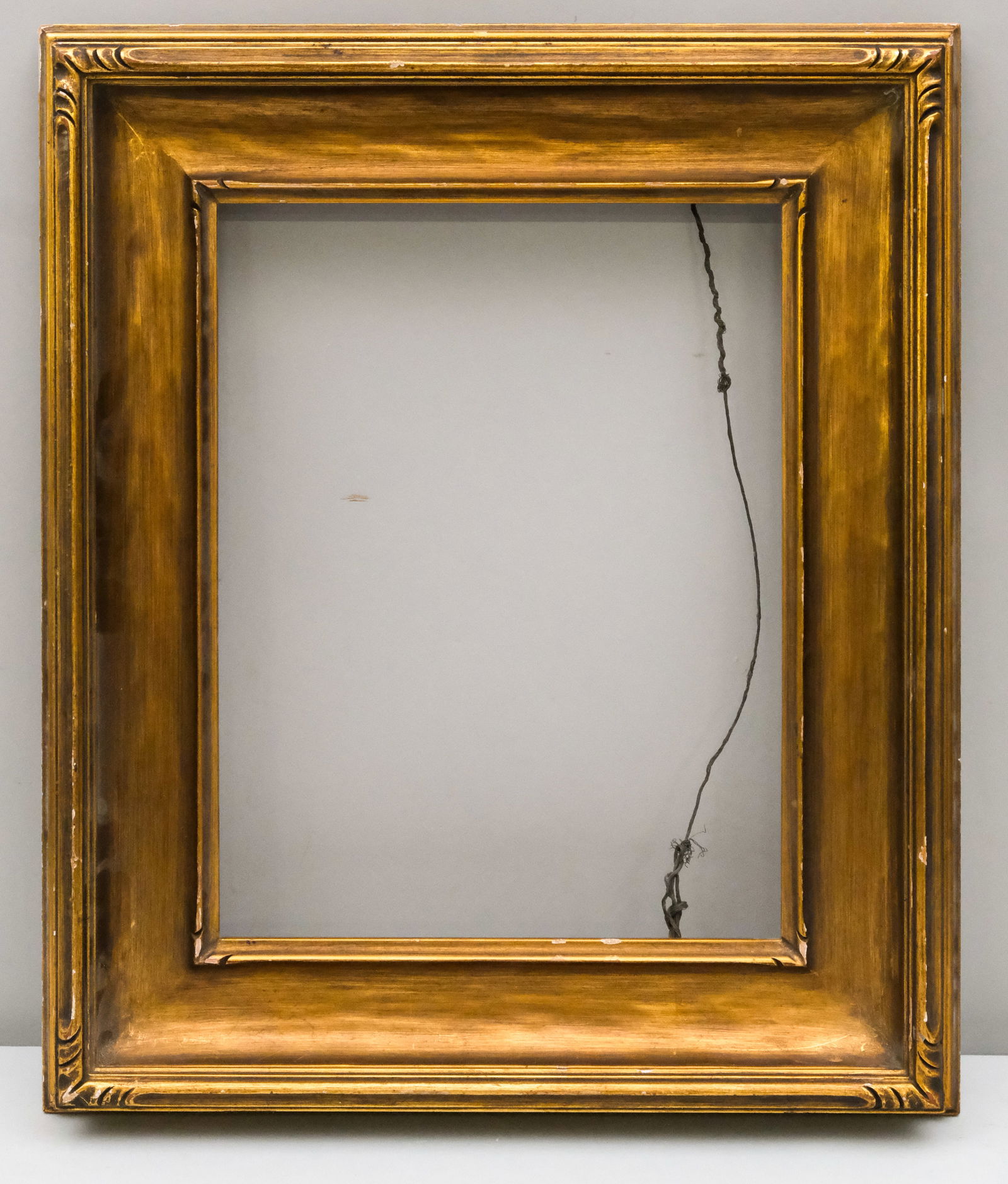 Newcomb Macklin Gilt Frame 10" x 13 1/4": Newcomb Macklin, ca. 1930, carved and gilded. Overall 16 1/4" x 19 1/4", Rabbet 10" x 13 1/4", Molding 3".