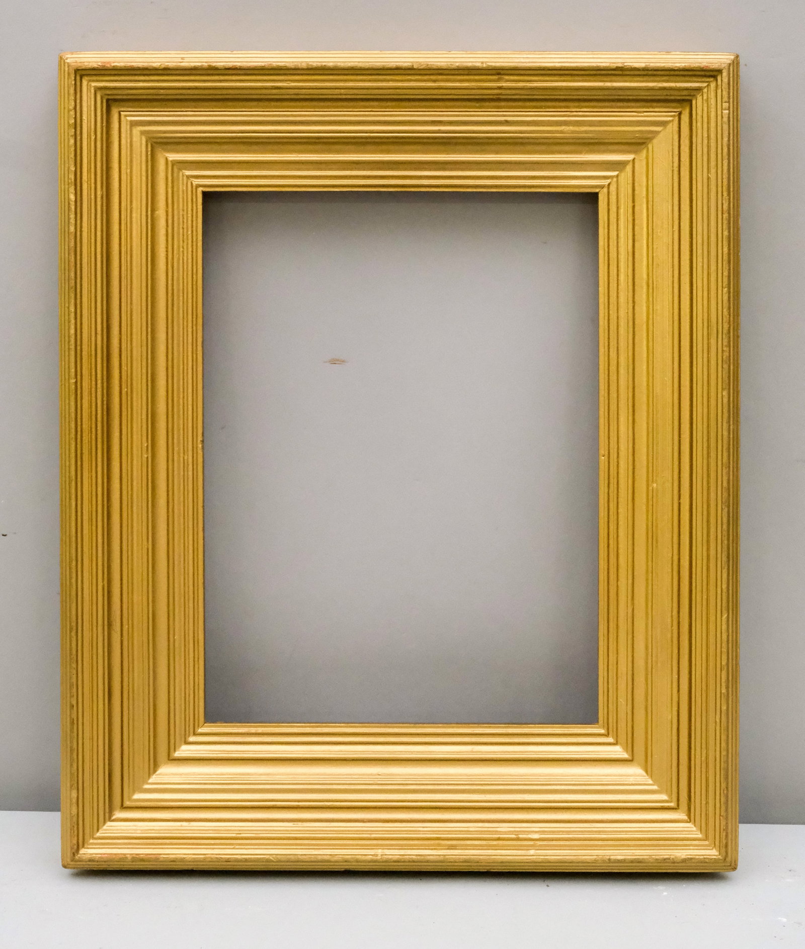 American Whistler Gilt Frame 9" x 12": American, ca. 1900. Overall 14 1/4" x 17 1/4", Rabbet 9" x 12", Molding 3".