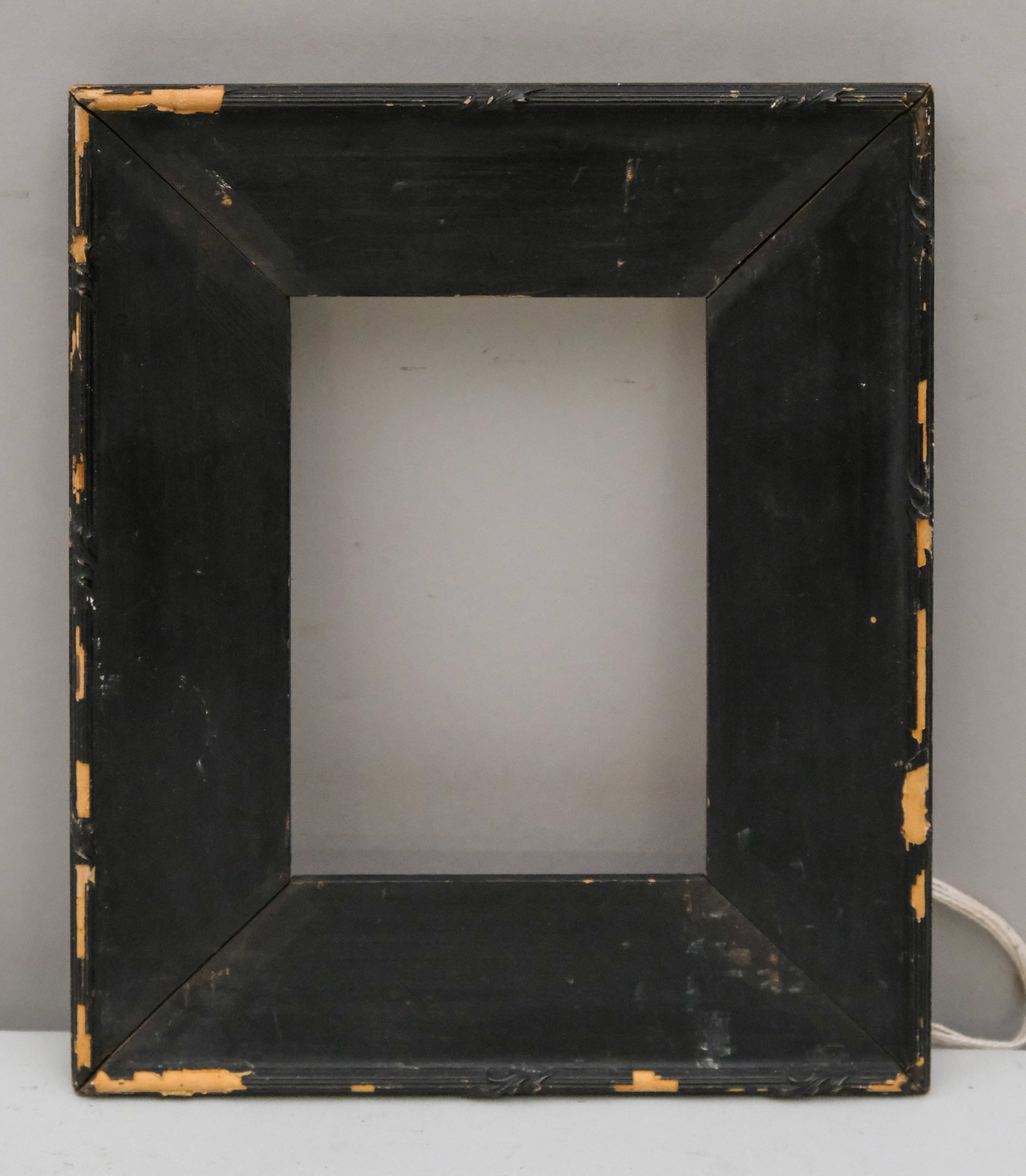 American Ebonized Frame 4 1/4" x 5 3/4": American, ca. 1890. Overall 7 3/4" x 9 1/2", Rabbet 4 1/4" x 5 3/4", Molding 2".